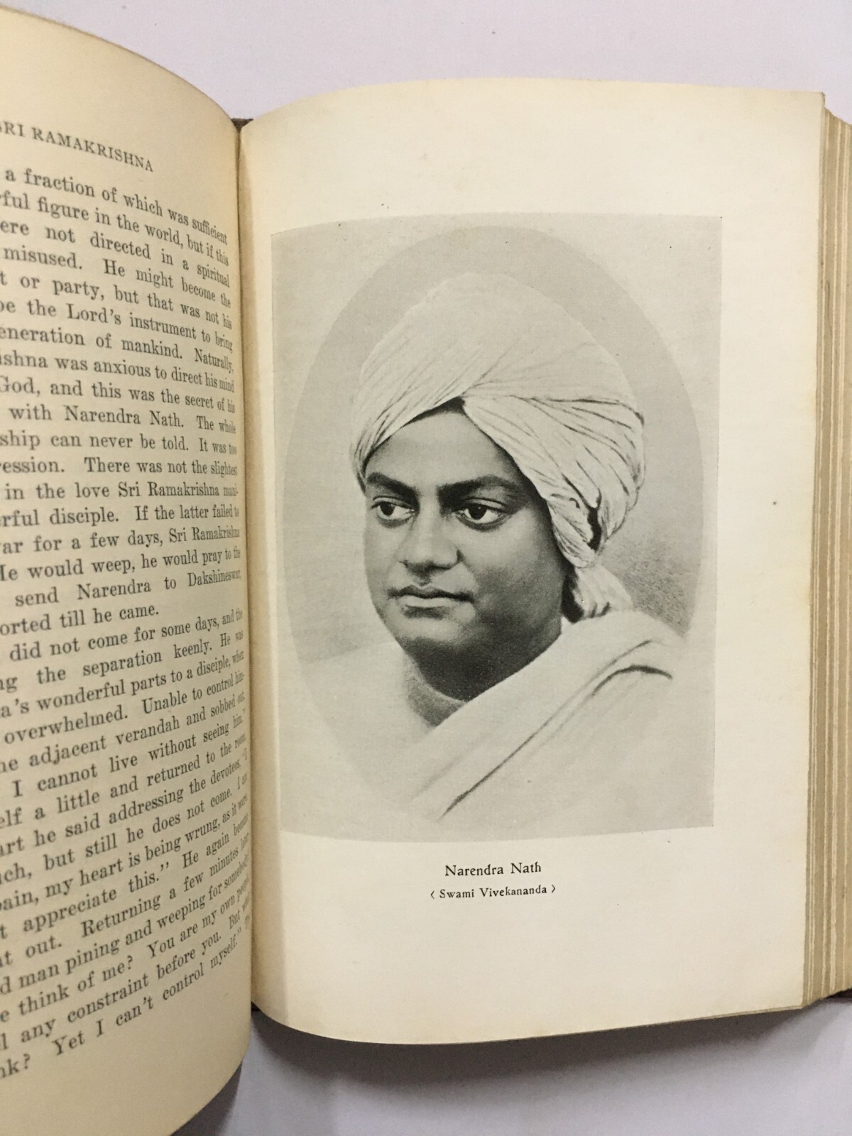 Life Of Sri Ramakrishna. Compiled From Various Authentic Sources. 1942. 617p. hb