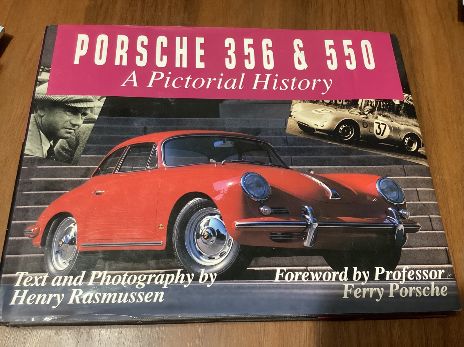 Vintage 1992 Porsche 356 & 550 A Pictorial History Henry Rasmussen Book
