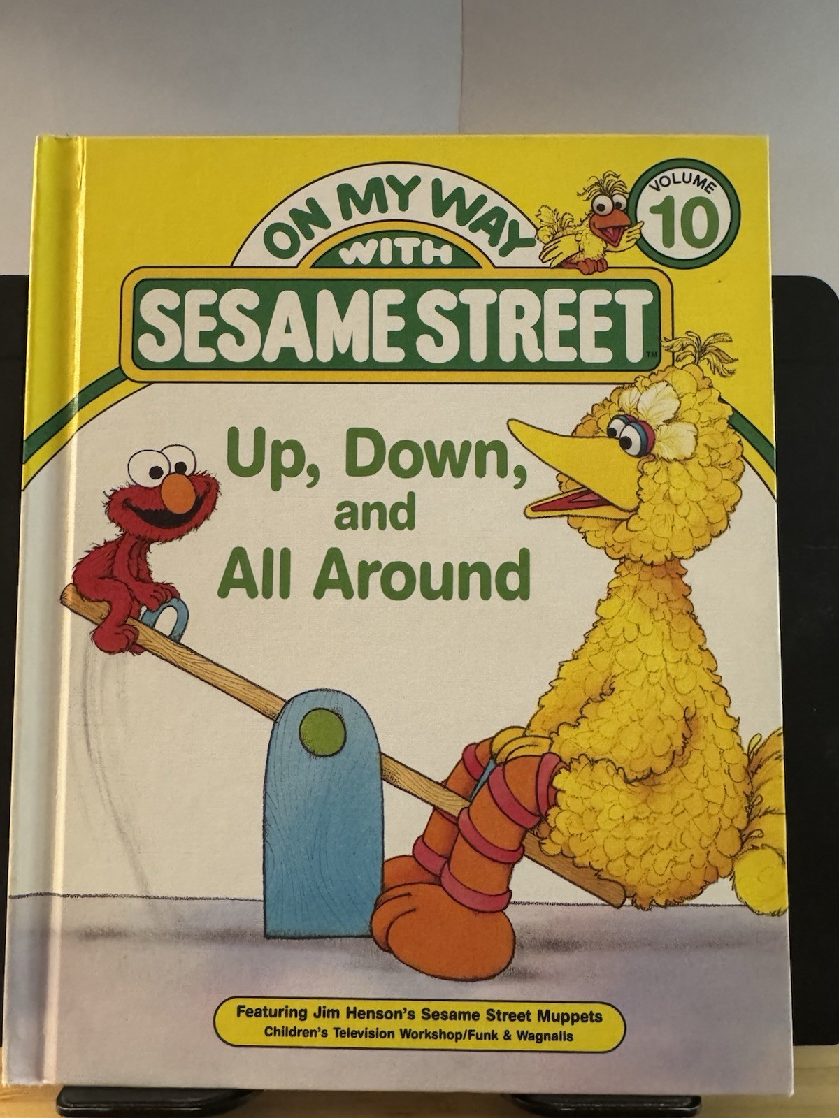 On My Way With Sesame Street Books Lot of 7 Vol. 1, 2, 3, 9, 10, 13, 15 | 1989
