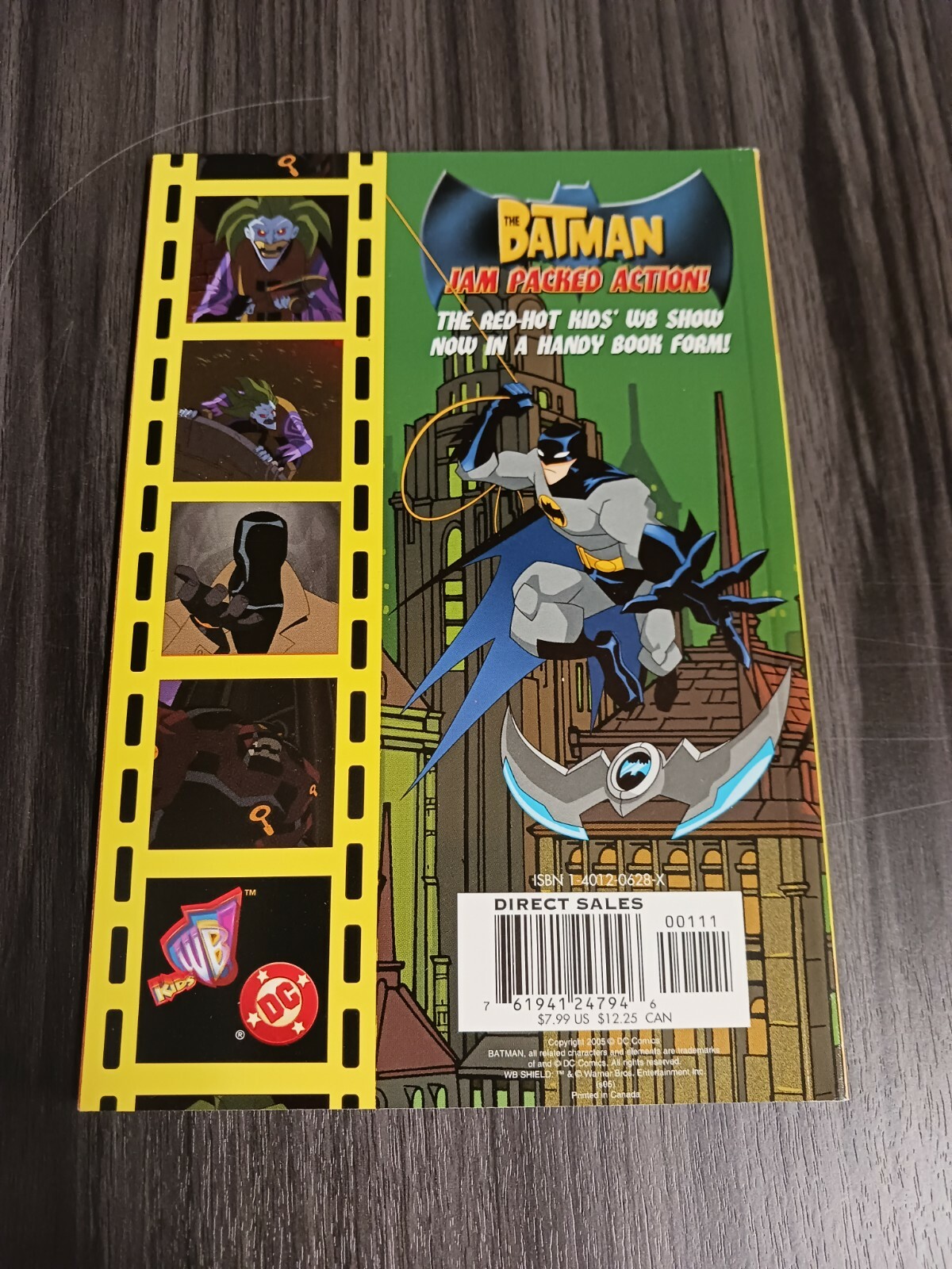 Kids WB The Batman Jam Packed Action Paperback DC Comics Graphic Novel for Kids