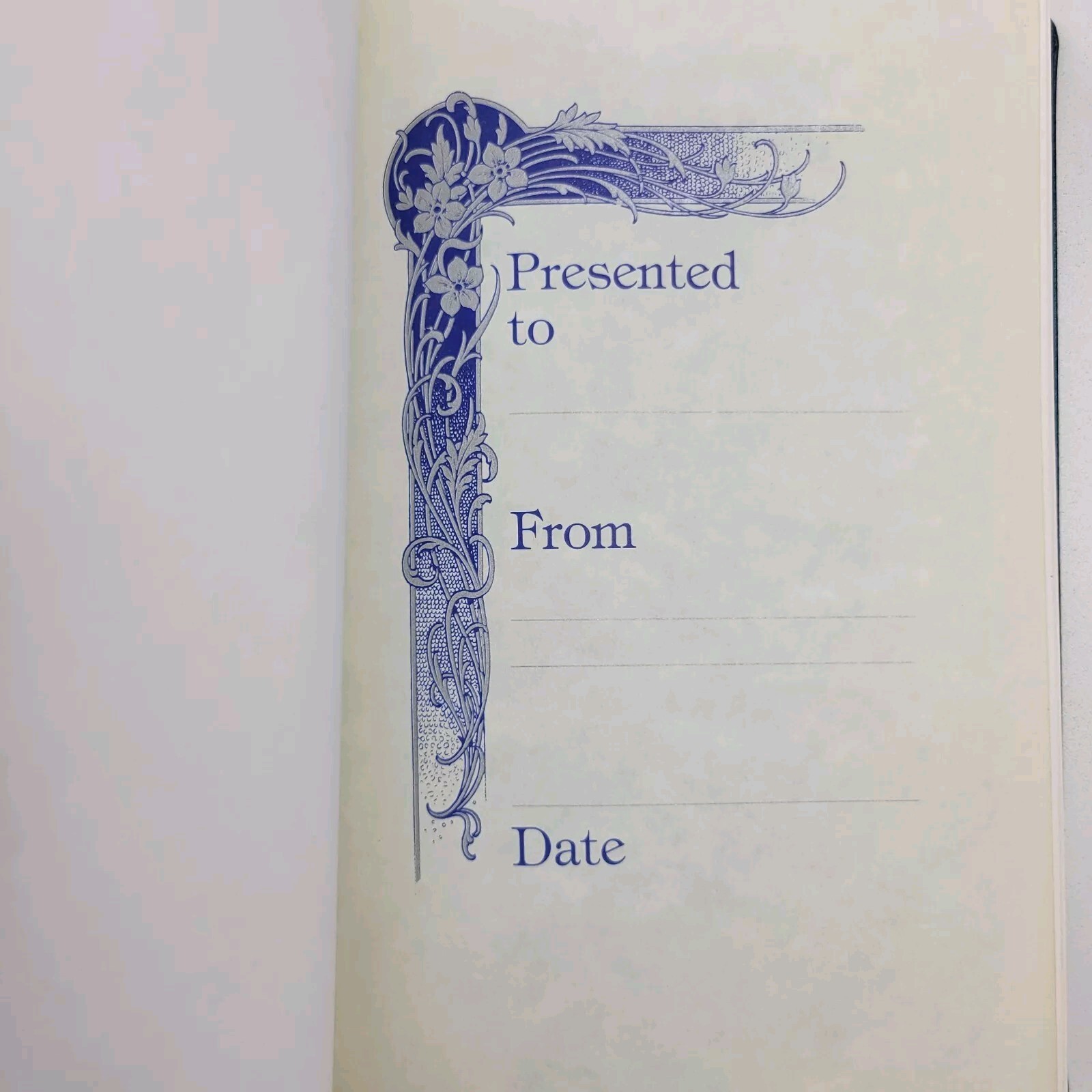 Possibility Thinkers Bible New King James Highlighted Blue Faux Leather 1984