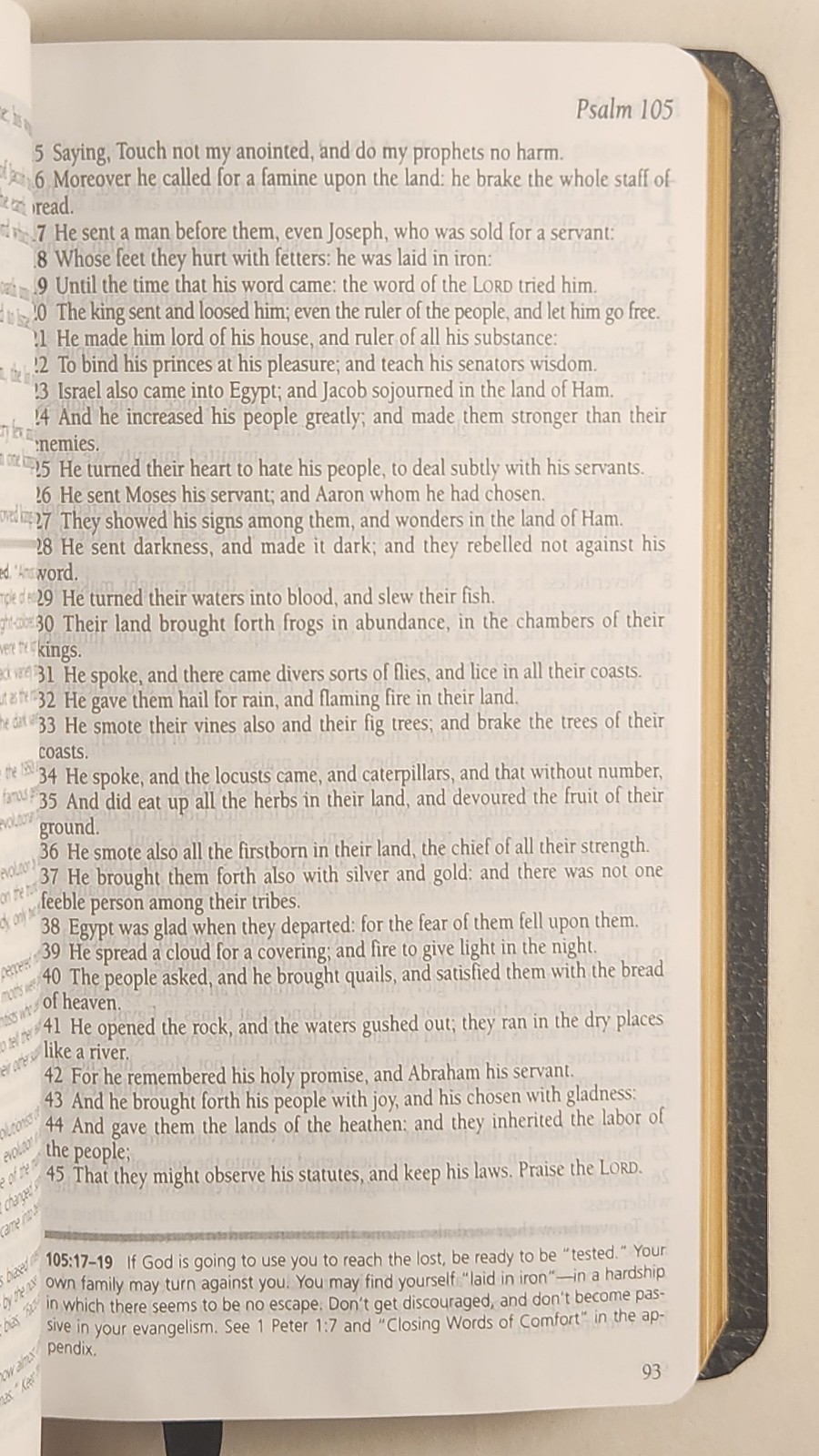 Evidence New Testament-OE-Psalms and Proverbs by Ray Comfort Leather Pocket Ed.