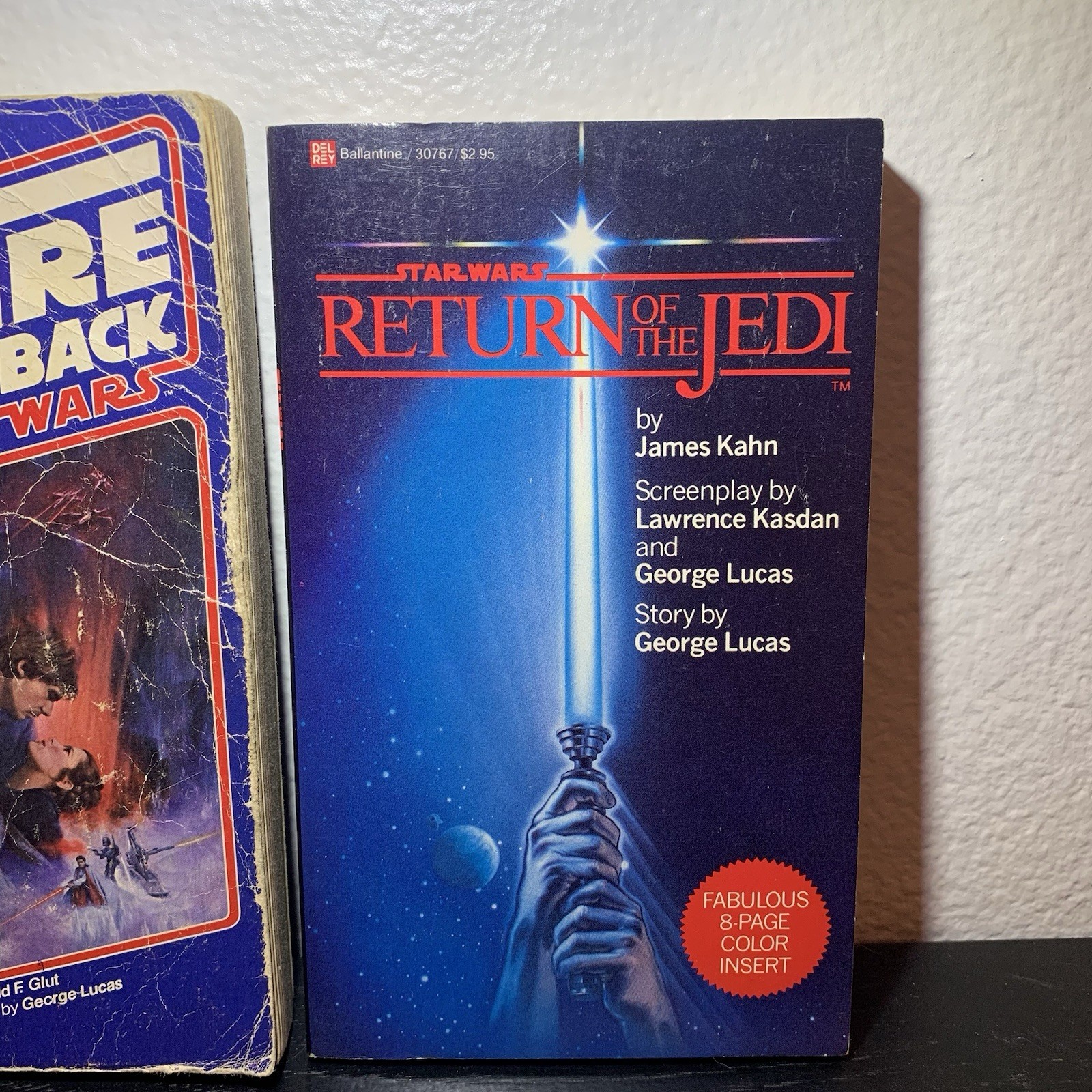 Star Wars Trilogy: Del Rey Book Lot of 3 (Paperback) First Special Printing