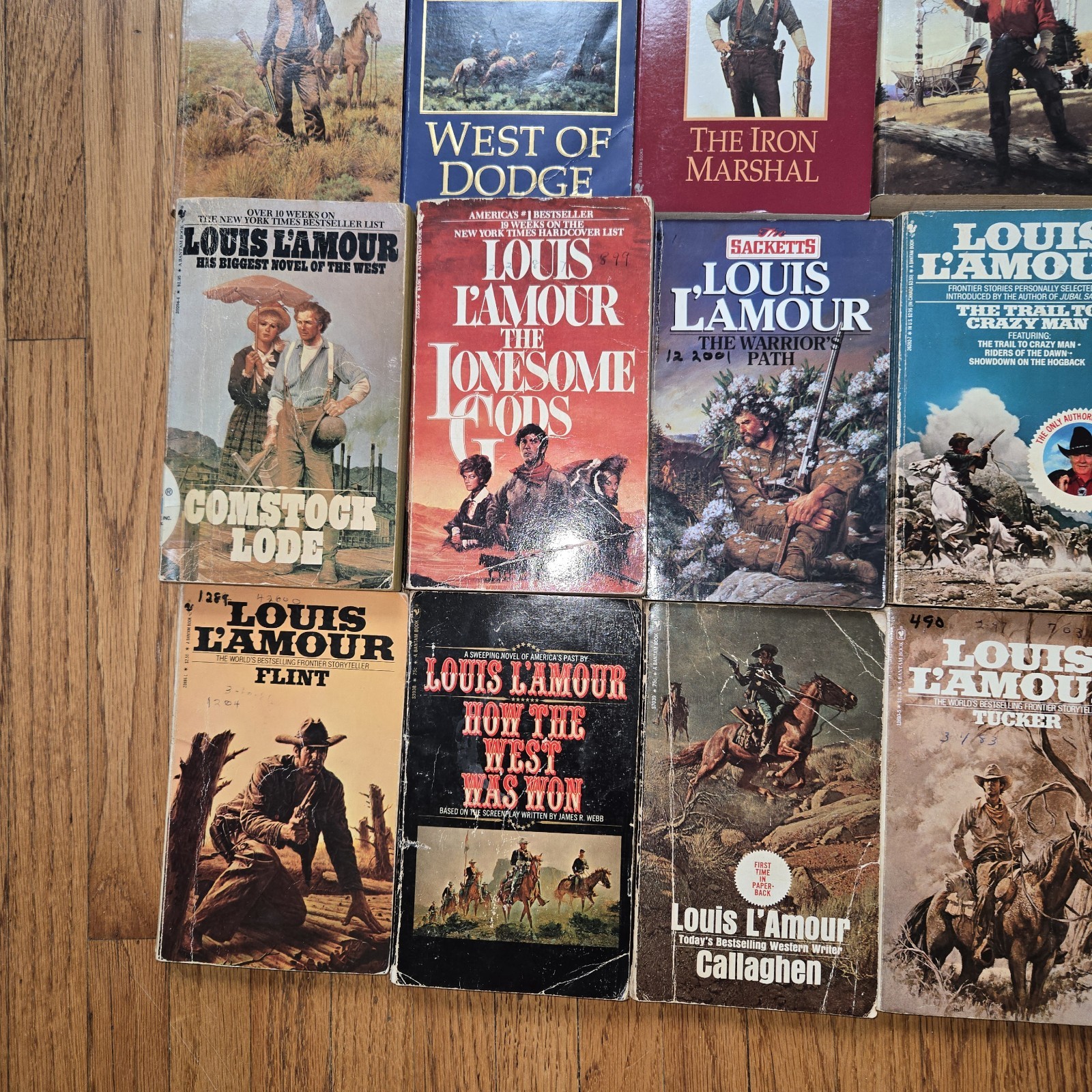 Lot Of 24 Louis L’Amour Western Paperbacks