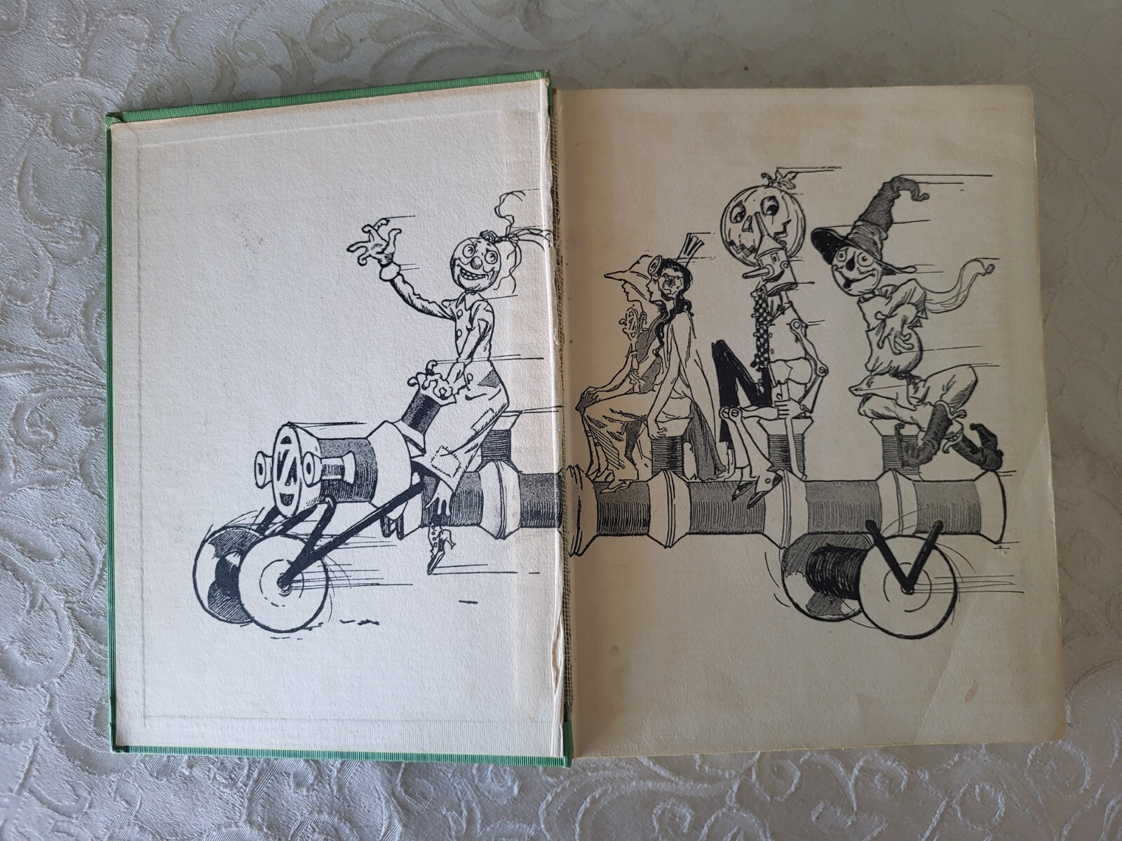 GNOME King of Oz ~ Ruth Plumly Thompson 12 COLOR PLATES 1927 John R. Neill