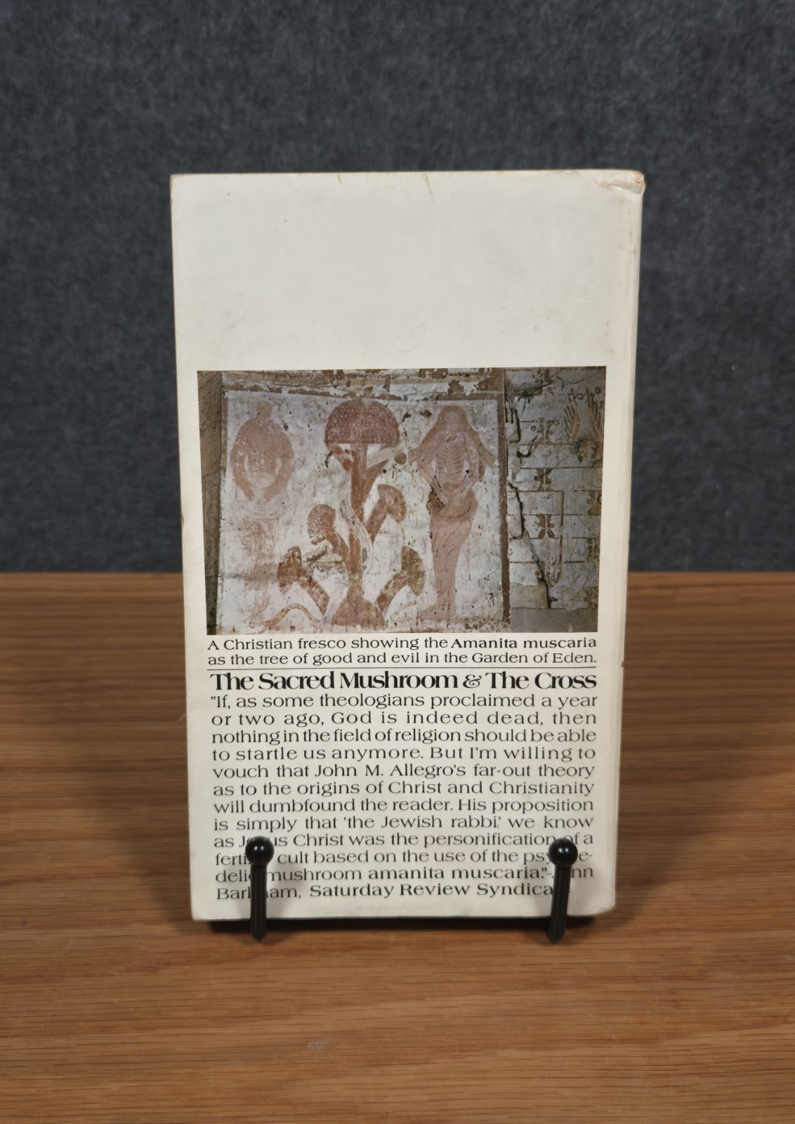 The Sacred Mushroom and The Cross John Allegro 1971 First Bantam Edition