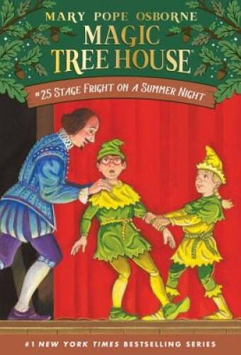 Stage Fright on a Summer Night (Magic Tree House #25) – Paperback – GOOD