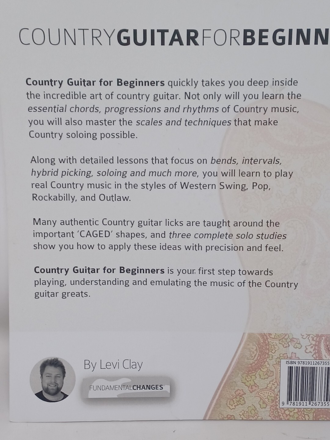 Levi Clay Country Guitar for Beginners (Paperback)
