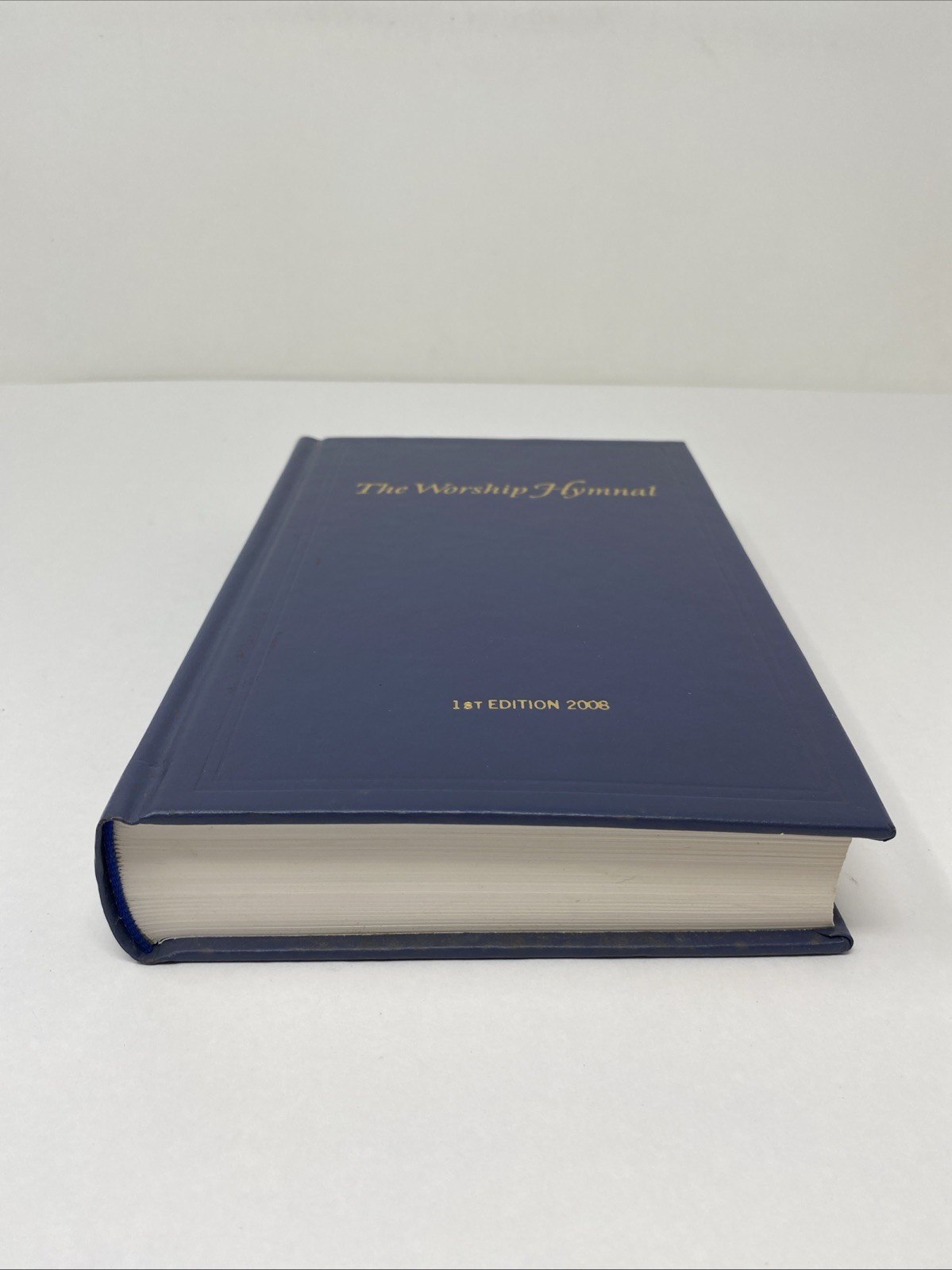 The Worship Hymnal 2008 Slate Blue HC Lifeway Worship First Edition Clean Pages