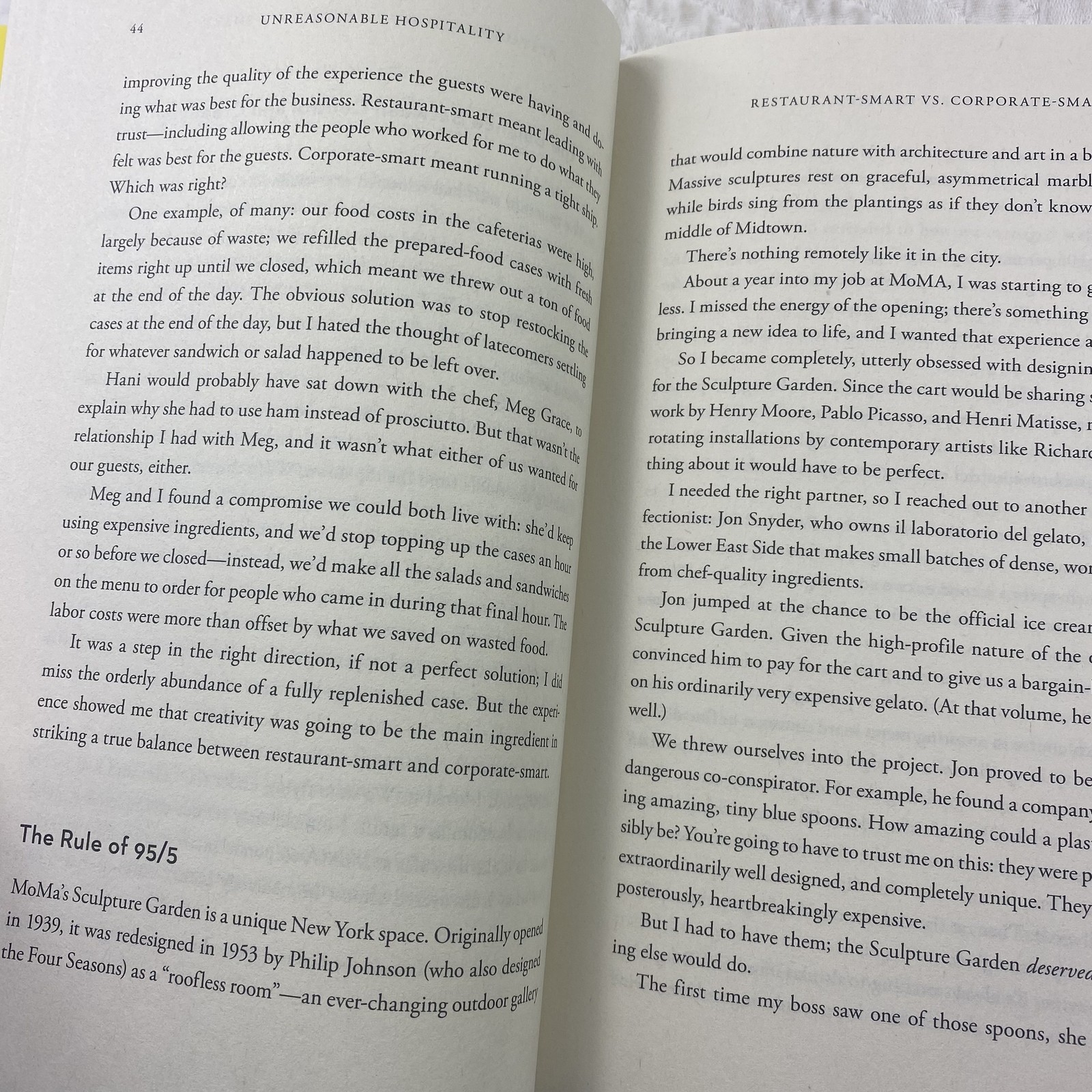 Unreasonable Hospitality Will Guidara Hardcover Business Leadership Customer Ser