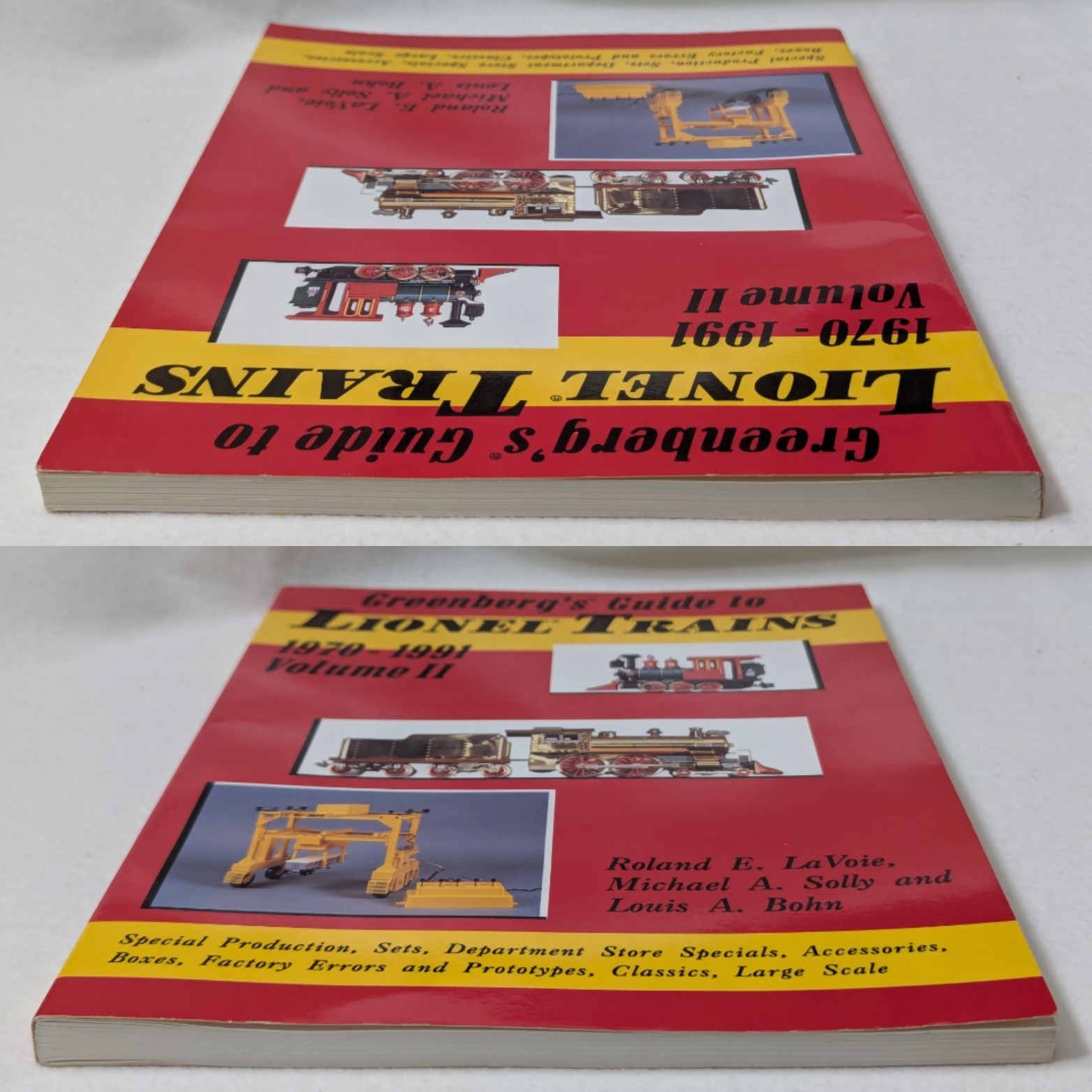 Greenberg’s Guide to Lionel Trains 1970-1991 Volume II Trade Paperback
