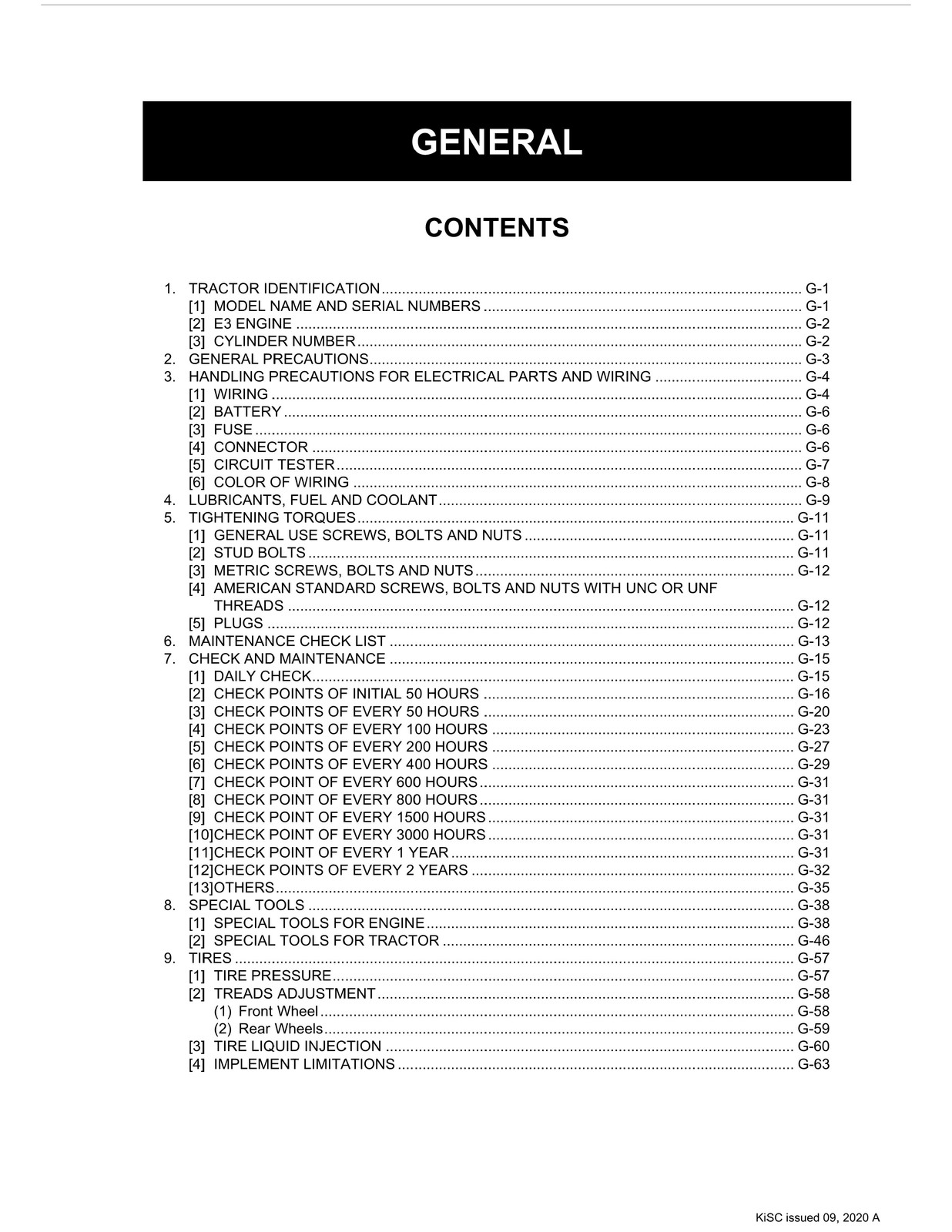 KUBOTA L3200 L3800 Tractor Workshop Manual 2011-2014 – BOUND – COVERS – FOLDOUTS