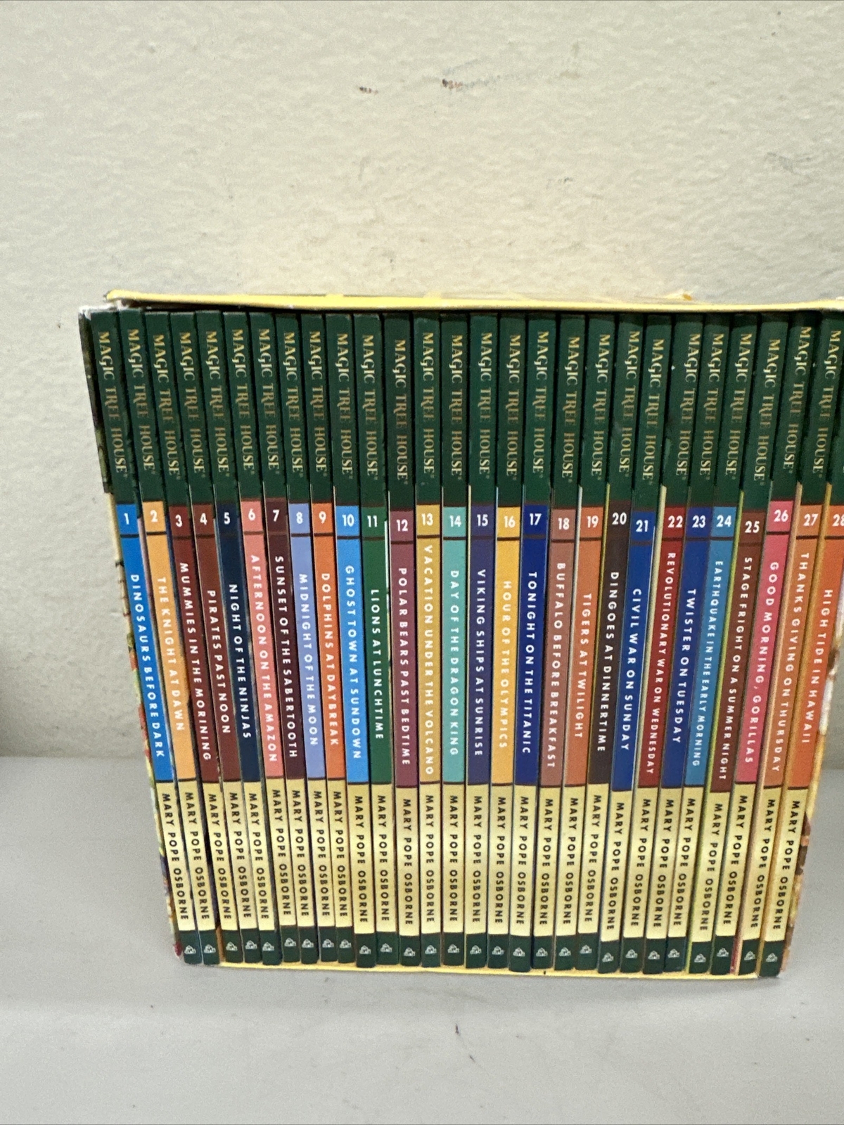A Library of Superkids Magic Tree House 1-28 books Box Set Used Everything