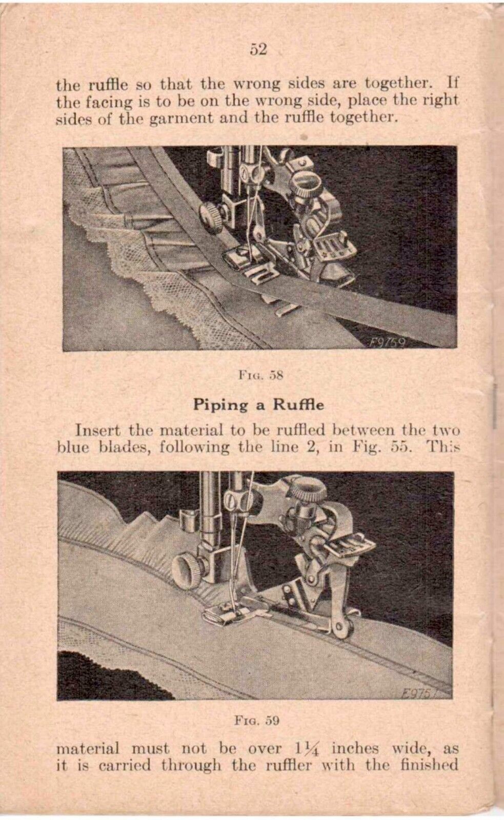 SINGER 221-1 Featherweight Sewing Machine User Manual – STEEL WIRE BOUND