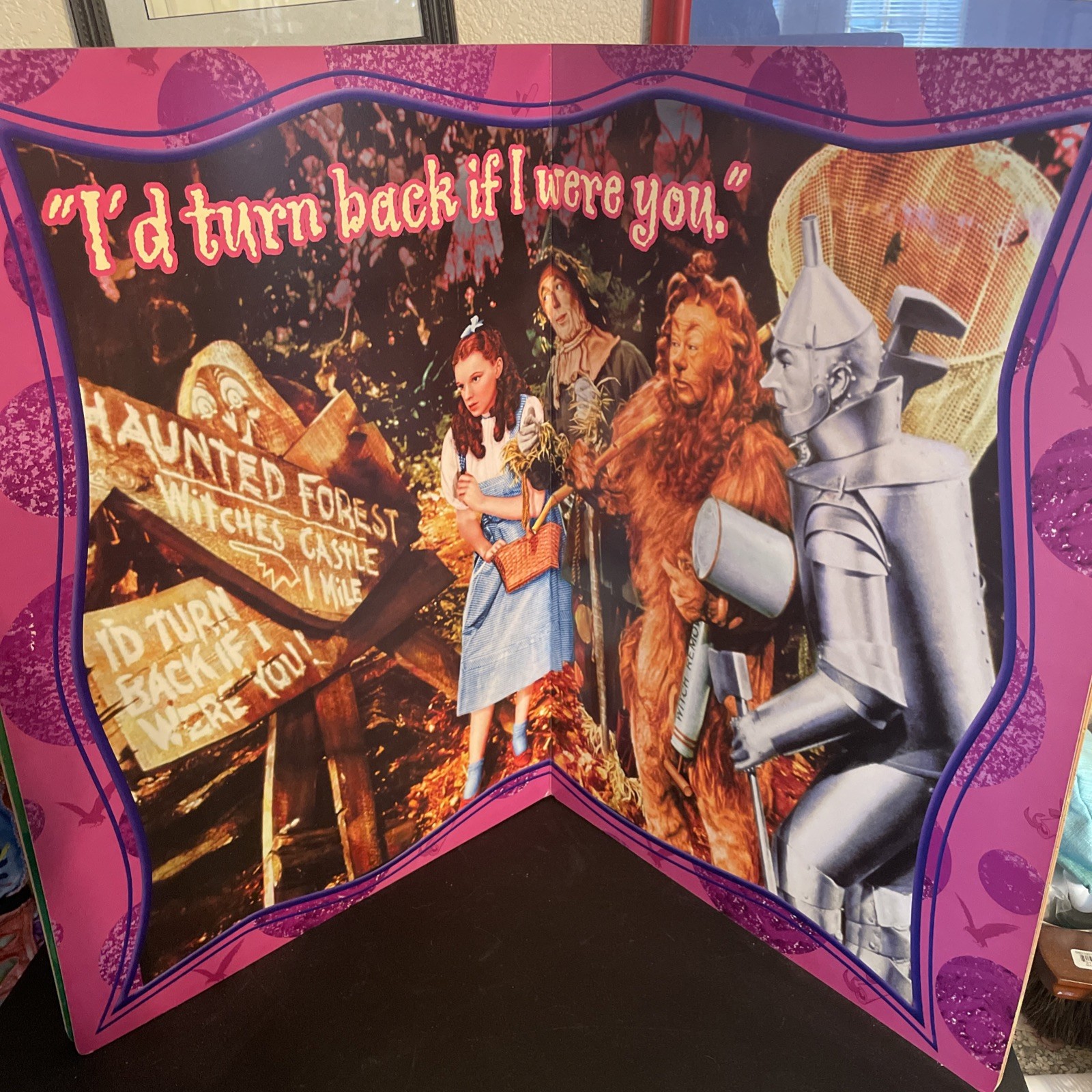 Huge 23”x16” The WIZARD OF OZ By L. Frank Baum Oversized Picture Book VG 2000 ✨