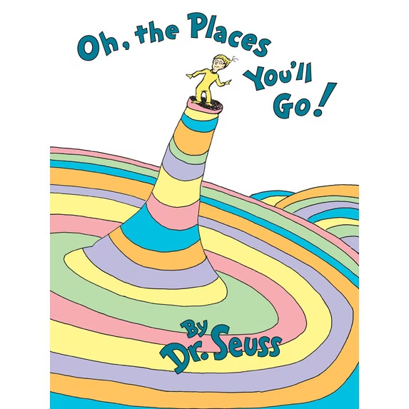 Oh, the Places You’ll Go! by Seuss (Hardcover)