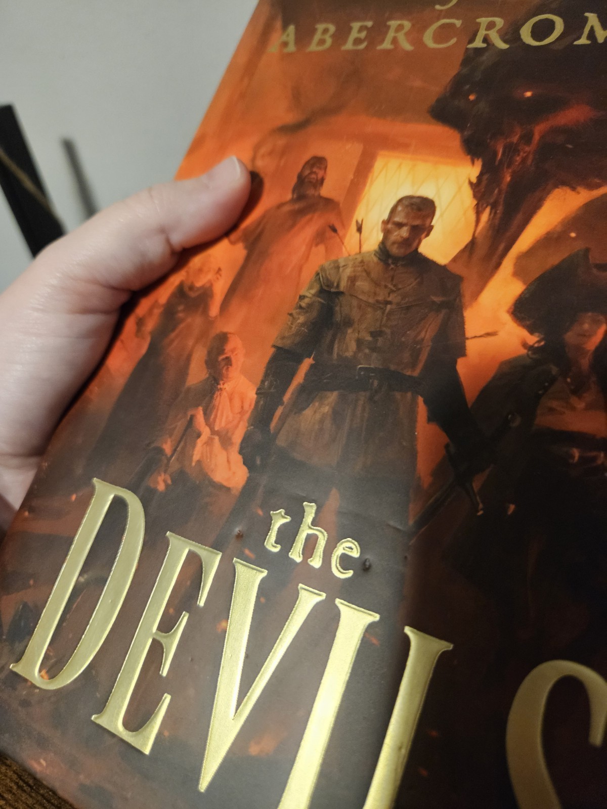 The Broken Binding The Devils Signed Joe Abercrombie First Ed 1st Print Unread