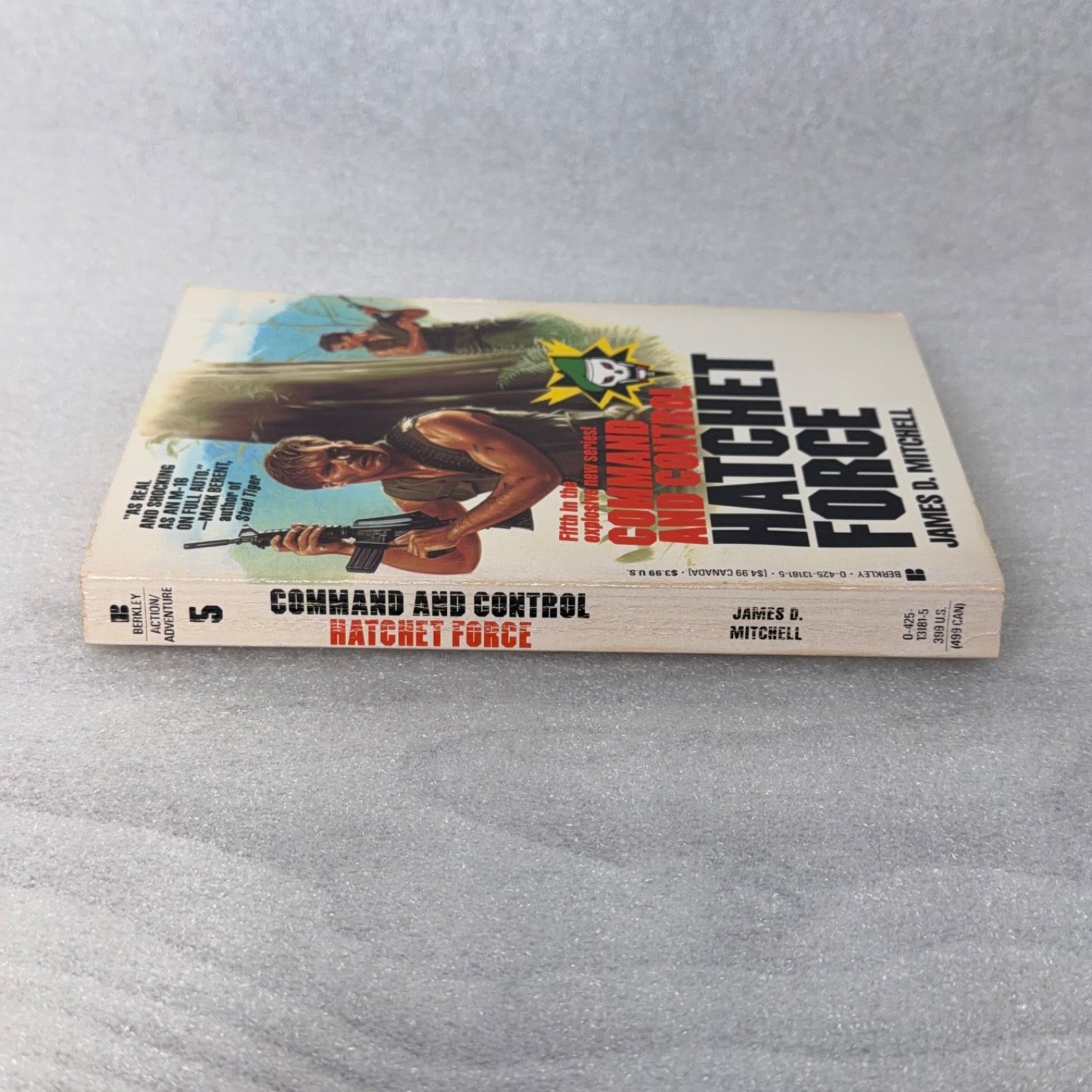 Command and Control #5: Hatchet Force by James D. Mitchell Action First Printing
