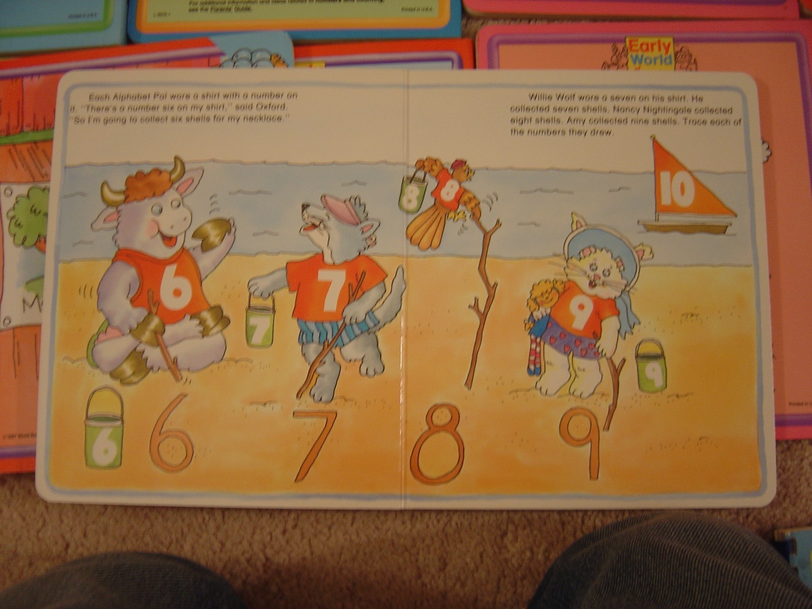 Lot of 21 Early World Of Learning Books by World Book