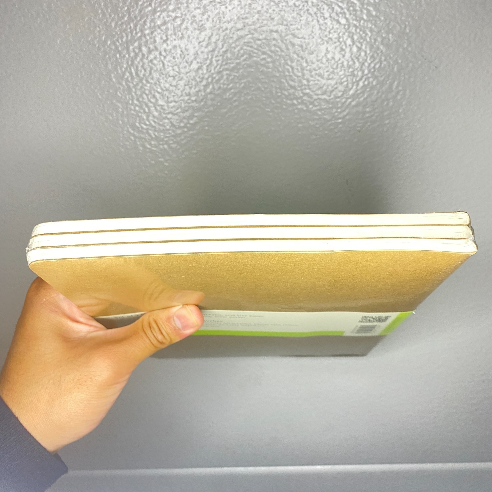 Cahiers Moleskine Set of 3 Plain Journals 120 Pages 7.5″ x 9.75″ Tan Notebook