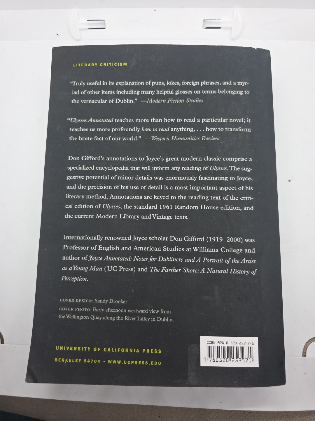 Ulysses Annotated: Notes for James Joyce’s Ulysses by Gifford, Don