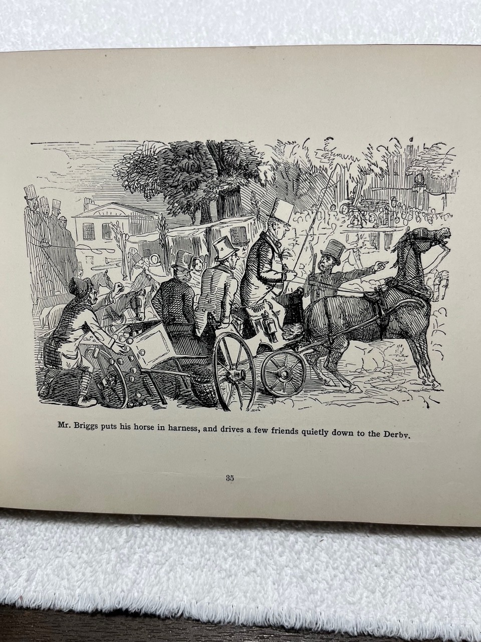 PICTURES OF LIFE & CHARACTER Leech Punch Drawings Humor Horse Equestrian Riding