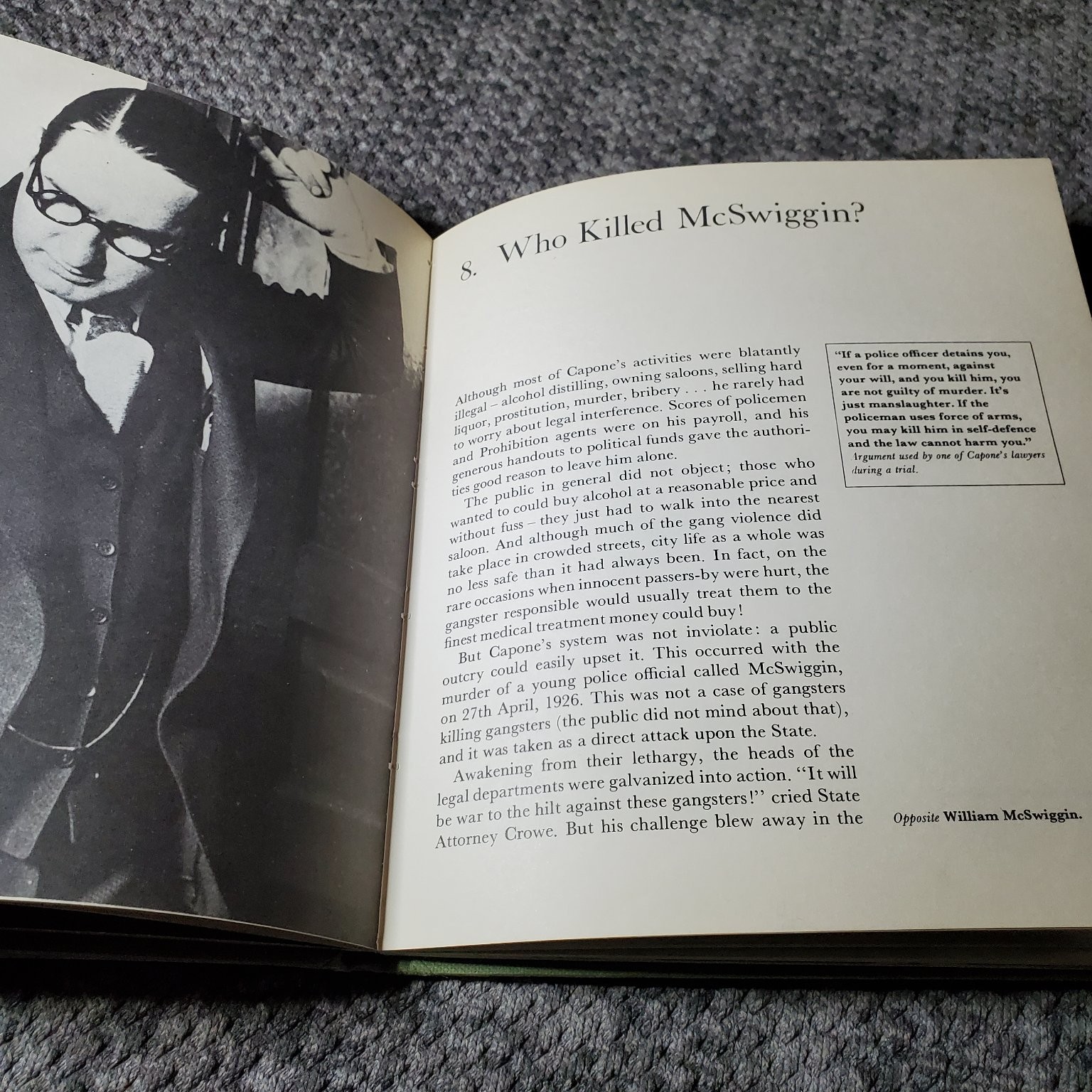 Al Capone Mary Letts 1975 First US Edition Biography History St. Martin’s Press