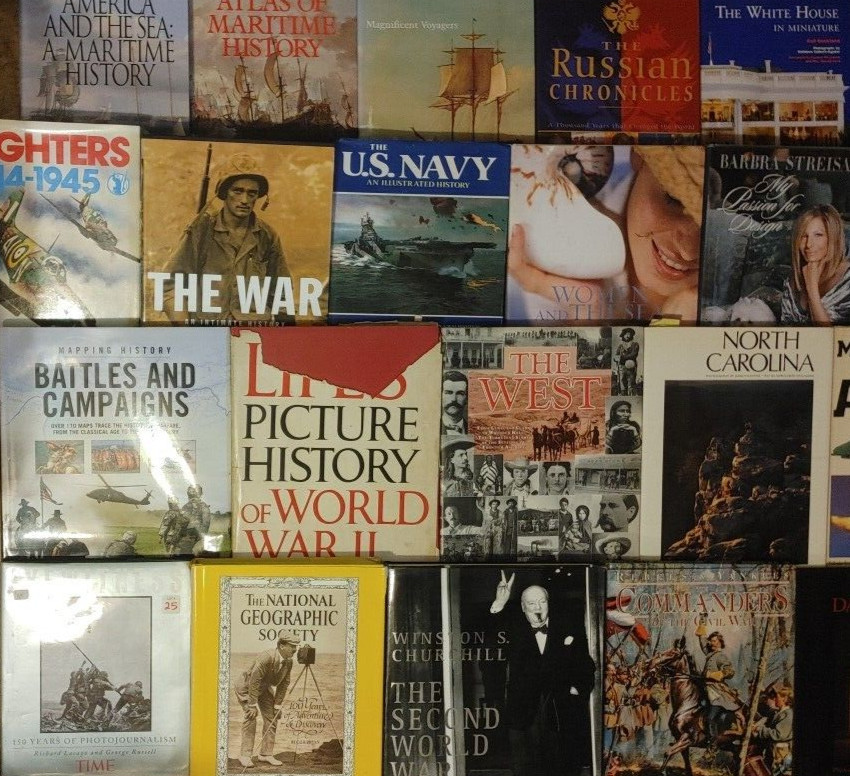 50 Pound (Lb) of Coffee Table Decorative Interior Design Larger Books RANDOM MIX