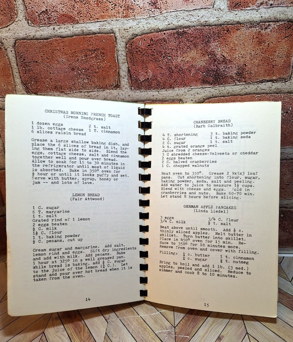 Favorite Recipes – First Congregational Church Wayne, Michigan – 172 pages, 1983