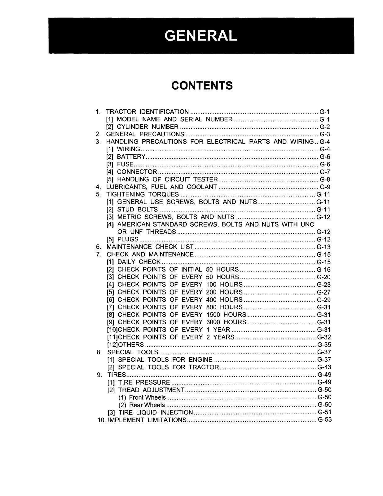 KUBOTA B3200 TRACTOR WORKSHOP MANUAL TRACTOR OWNERS GUIDE – DURABLE WIRE BOUND