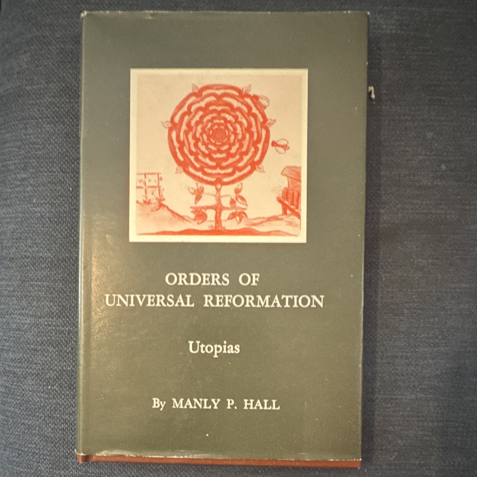 Orders of Universal Reformation: Utopias Manly P. Hall PB 1976 2nd Print