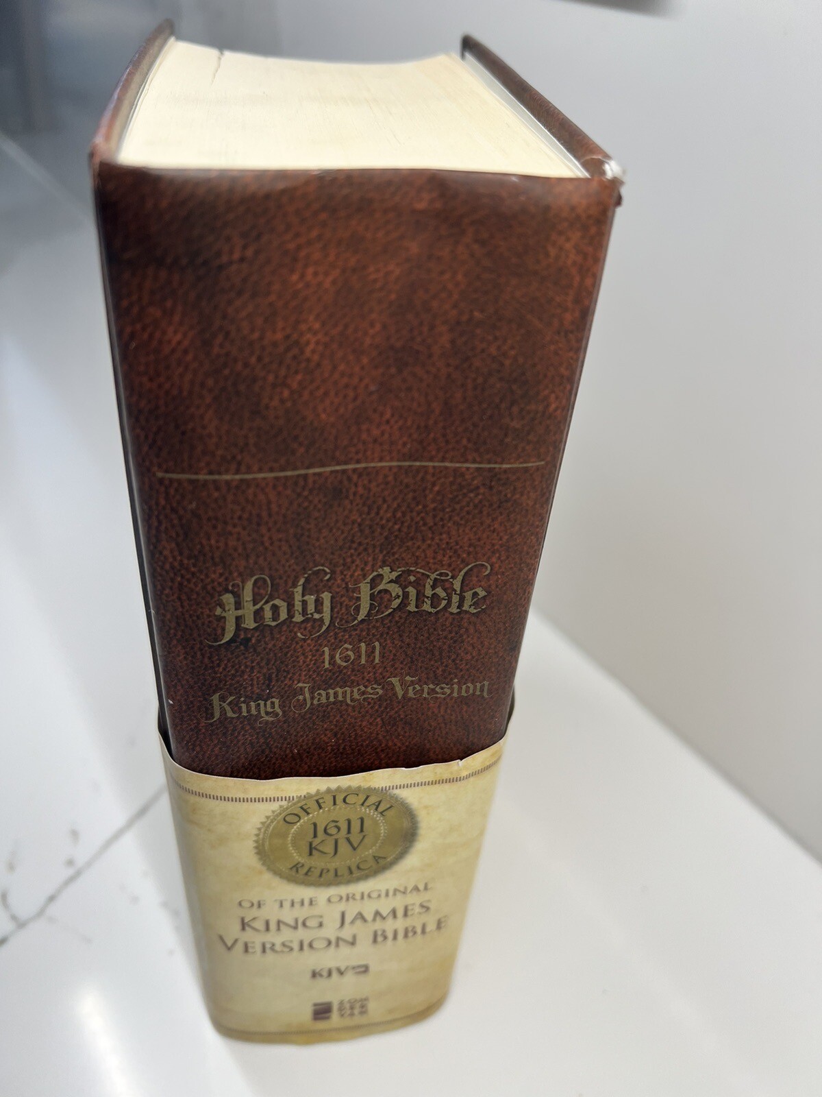Holy Bible by Zondervan Bibles Staff (2011, Hardcover) 400th Anniversary Edition