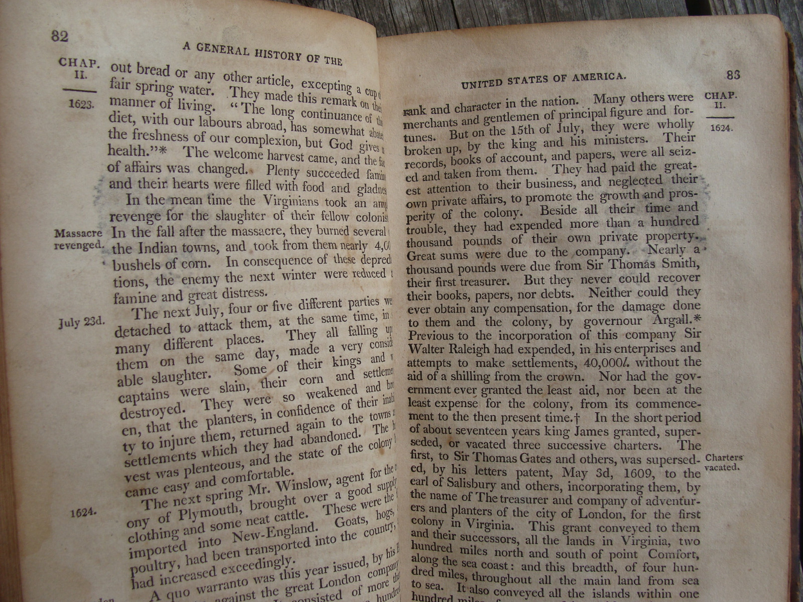 A General History Of The United States… Vol.1 (1810 HC) Benjamin Trumbull Yale