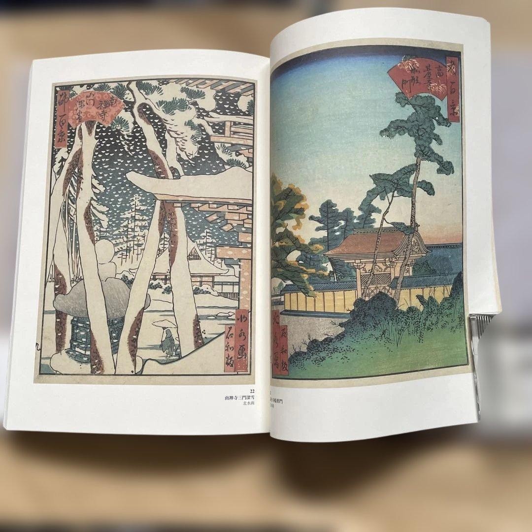 Kyoto Ukiyo-e Prints End of Edo Period Art Book 177 Pages Good Condition