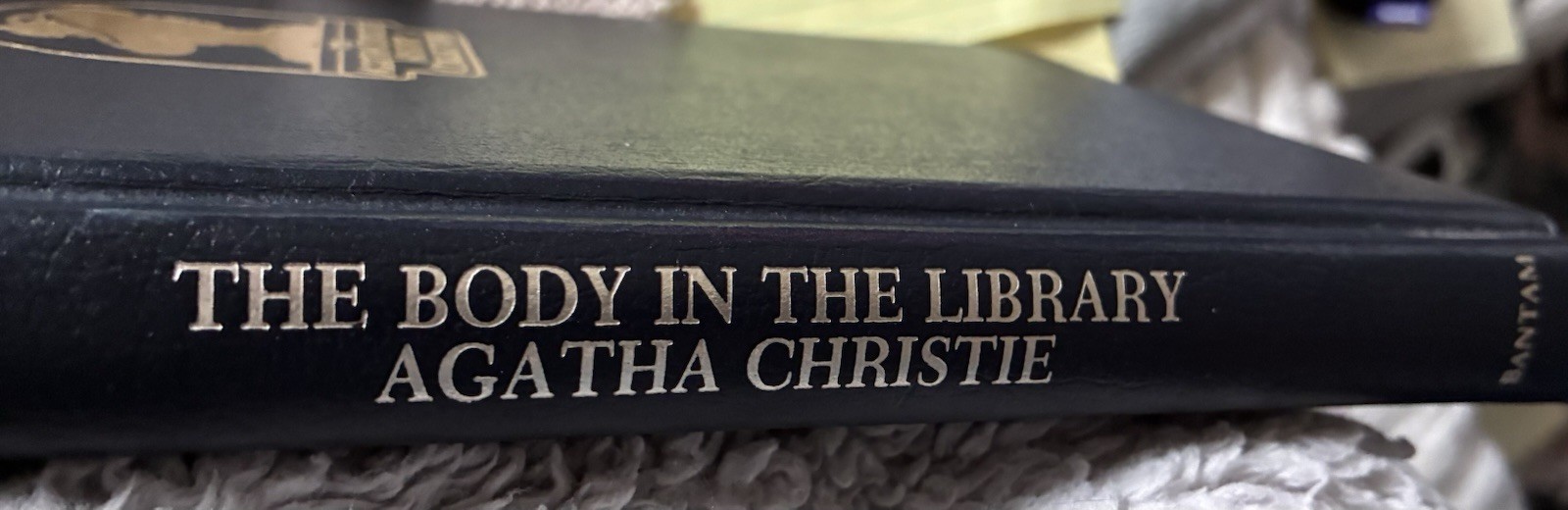 Agatha Christie Bantam Mystery Collection Hardcover Leatherette YOU CHOOSE