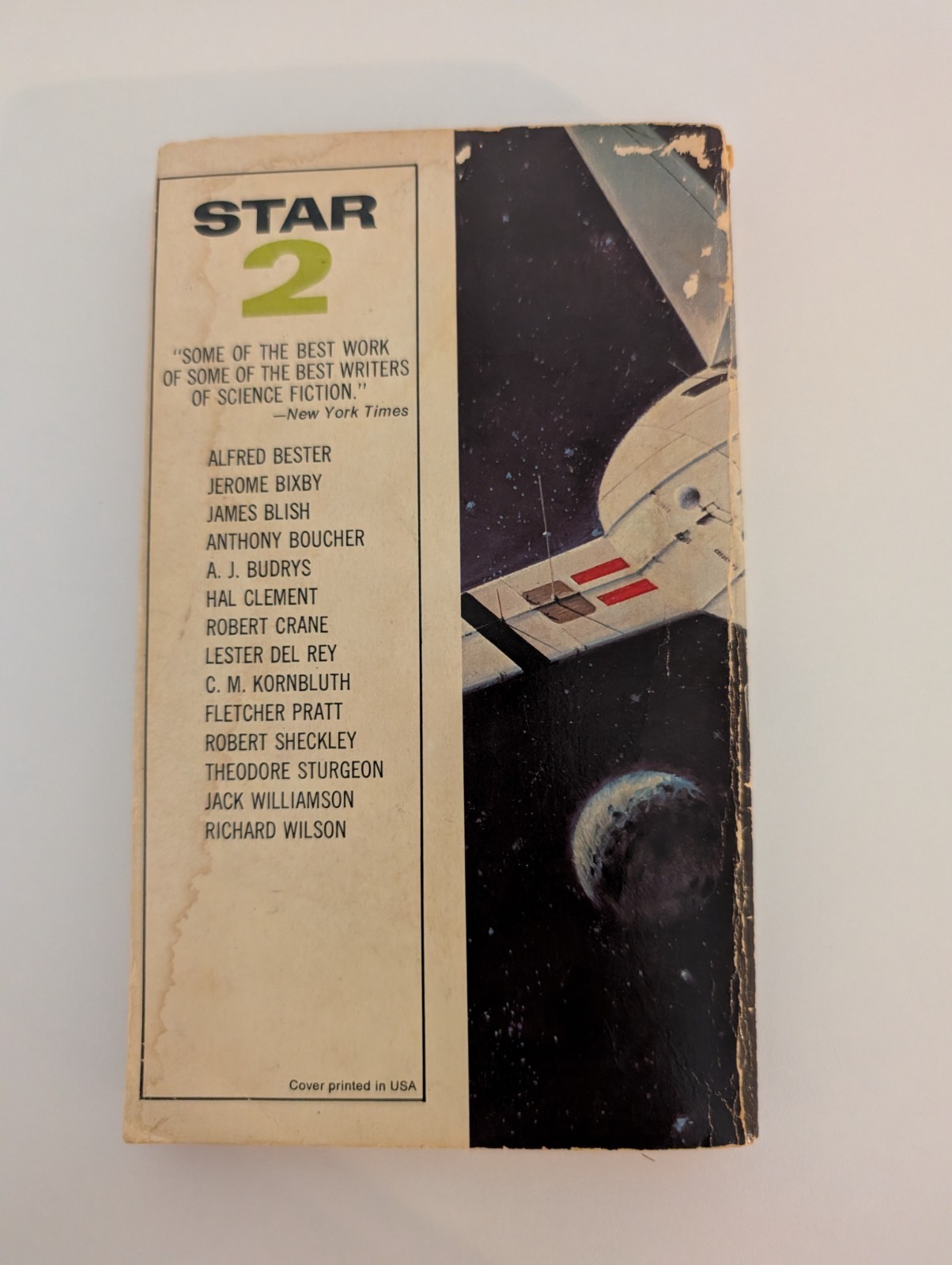 Vintage Sci-Fi 10 Paperback Lot Pohl Asimov Nolan Campbell Anthologies