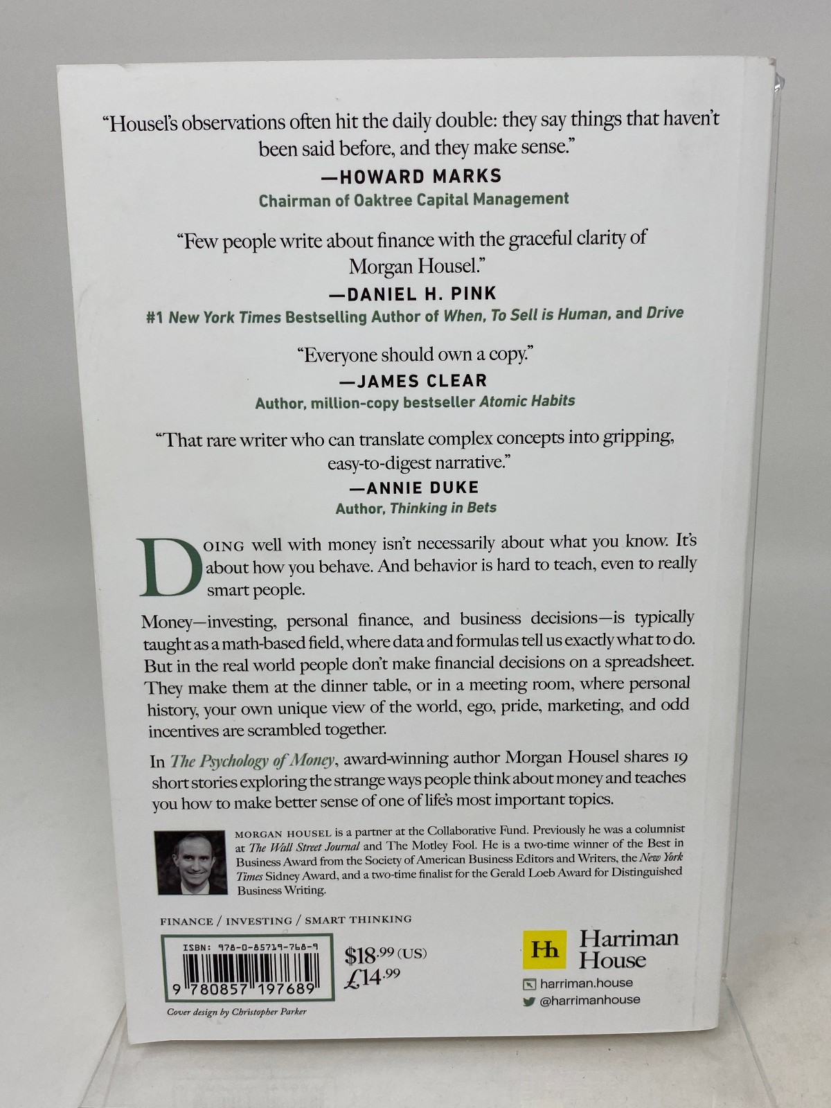 Psychology of Money : Timeless Lessons on Wealth, Greed, and Happiness