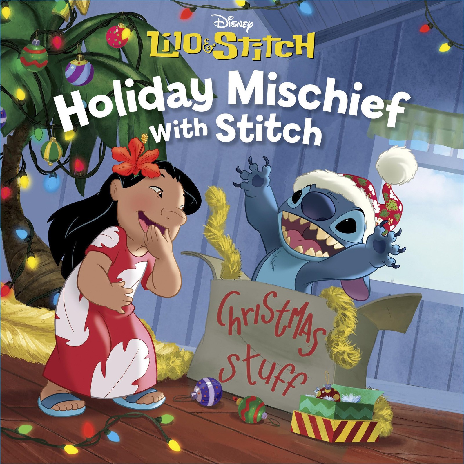 Holiday Mischief with Stitch (Lilo & Stitch) – hardcover Schaefer, Elizabeth…