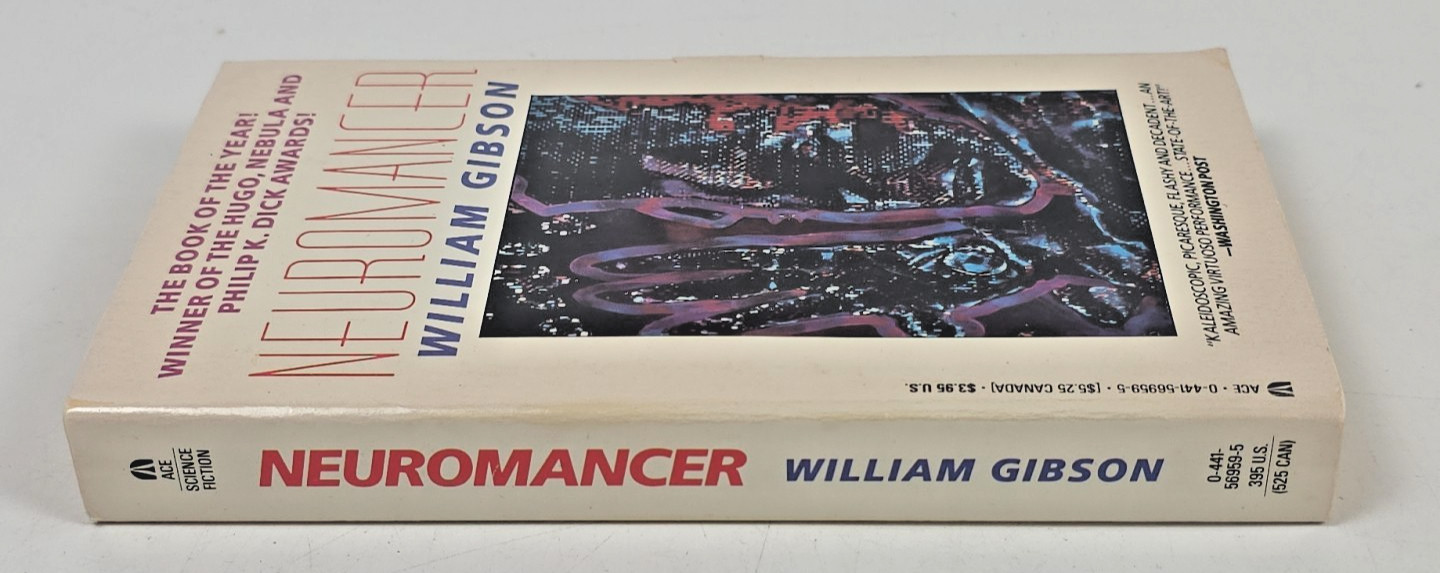 3 William Gibson Sprawl Trilogy ~ Mona Lisa (HC, 1st), Neuromancer & Count Zero