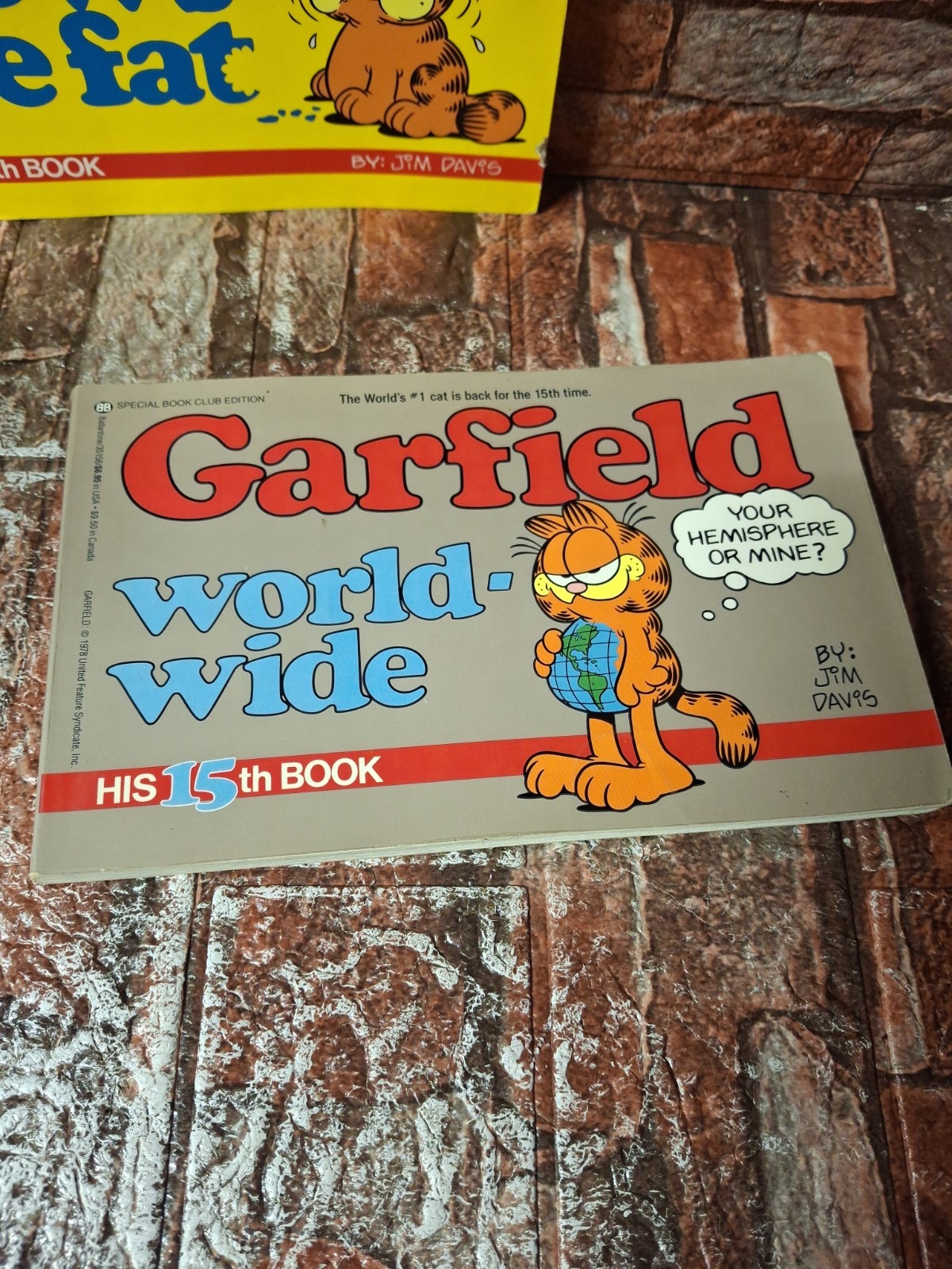 Lot Of 9 Garfield by Jim Davis Books – Vintage 1985 To 1989