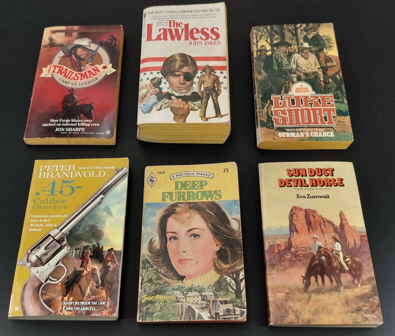 Western Adventure Fiction Books