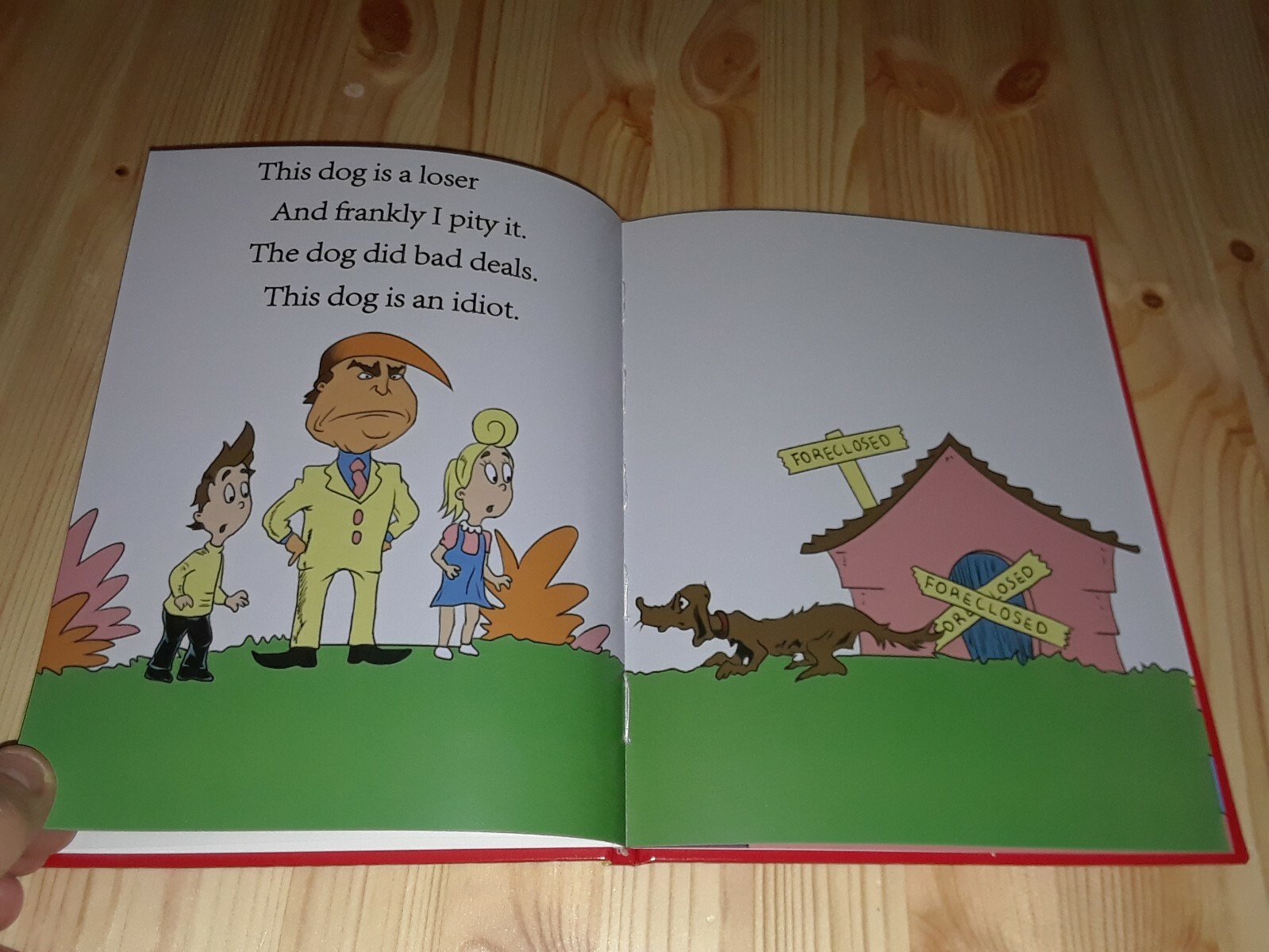 „Hardcover“ Winners Aren’t Losers Children’s Book Donald Trump Jimmy Kimmel Maga