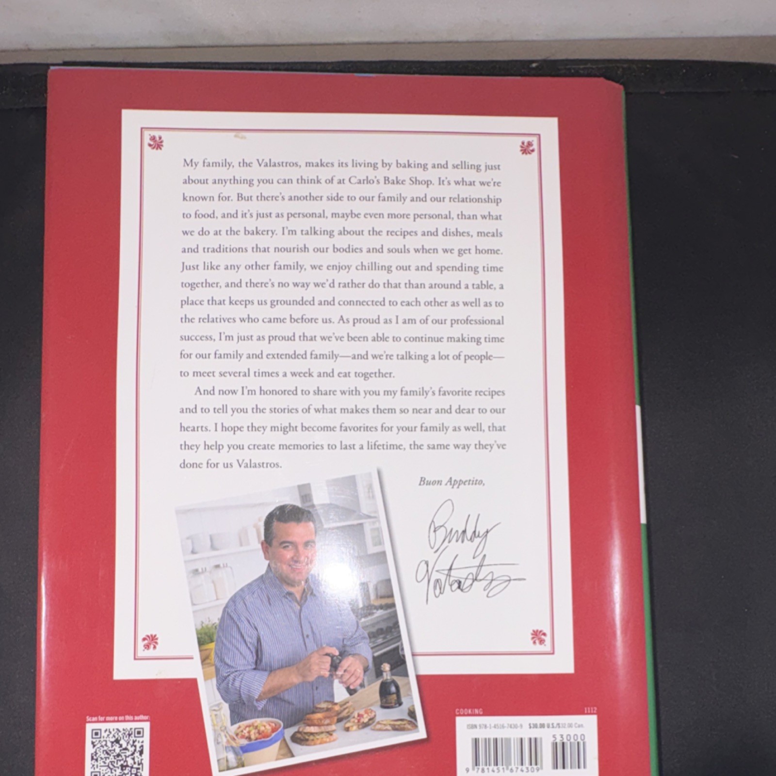 Cooking Italian with the Cake Boss by Buddy Valastro First Edition Hardcover 20…