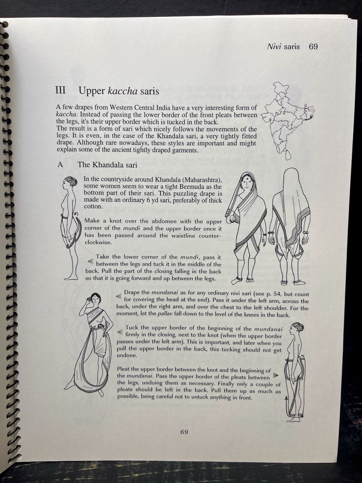 Saris, An Illustrated Guide Indian Art of Draping by Boulanger Sftcvr Like New Y