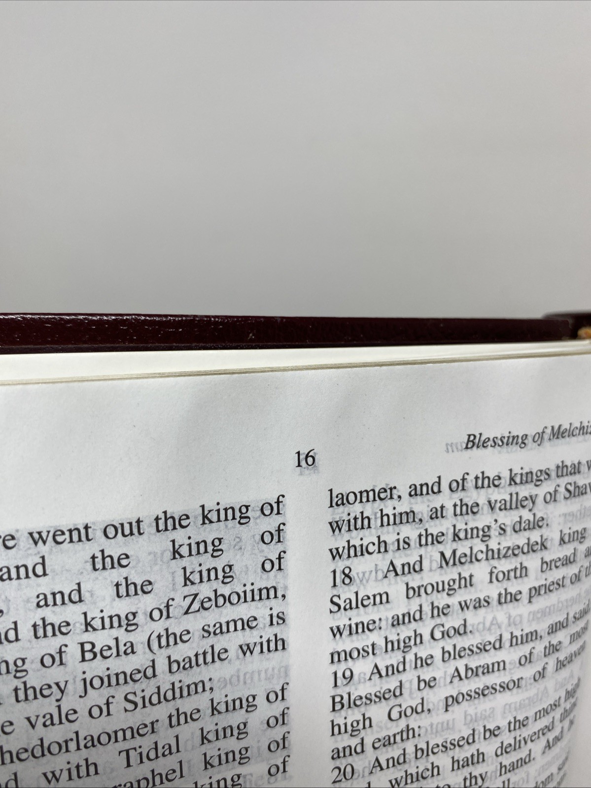 Jack Van Impe Prophecy Bible KJV 1999 Imitation Leather Red Letter Clean Pages
