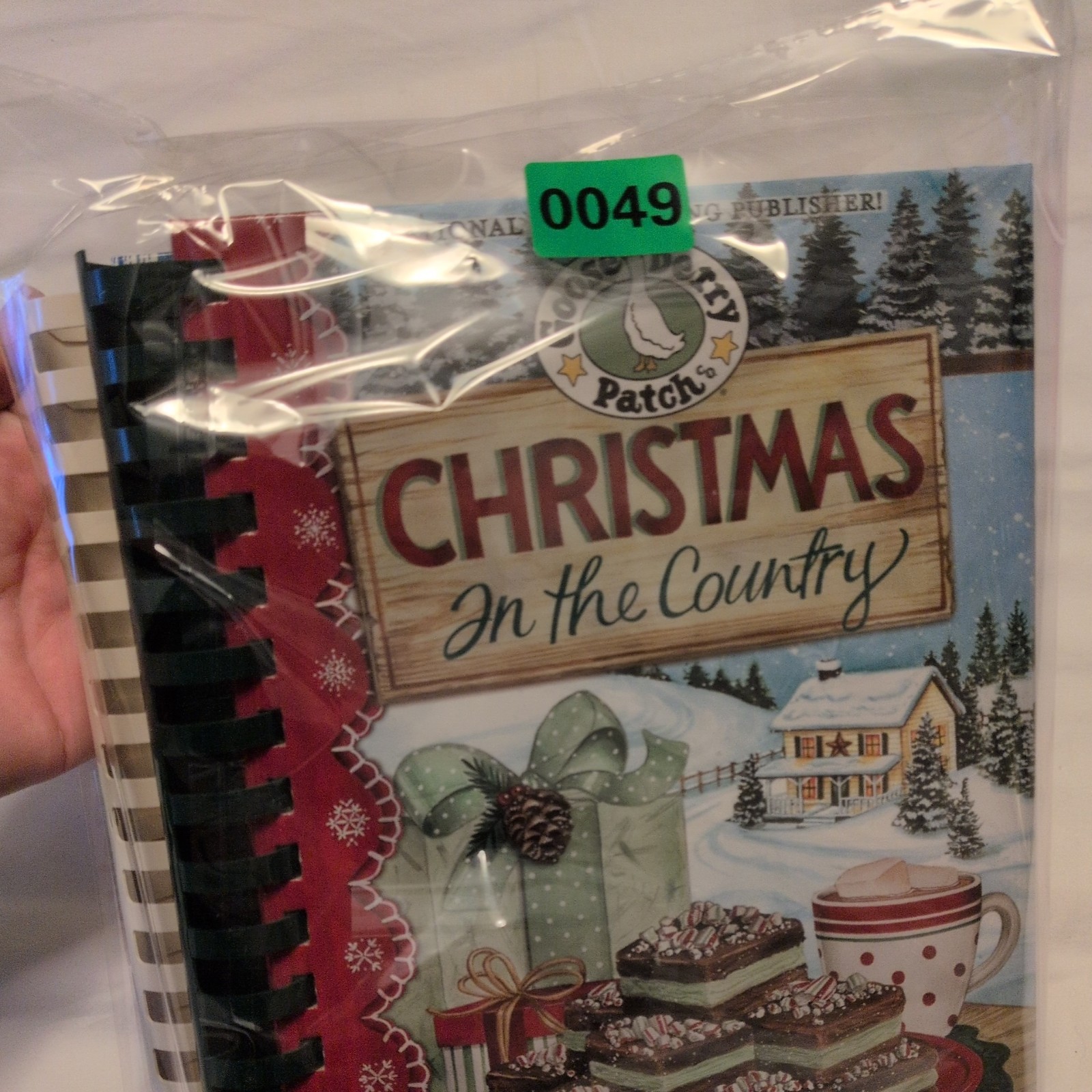 Lot Of 2 Gooseberry Patch Spiral Bound Cookbook Coming Home Christmas Holidays