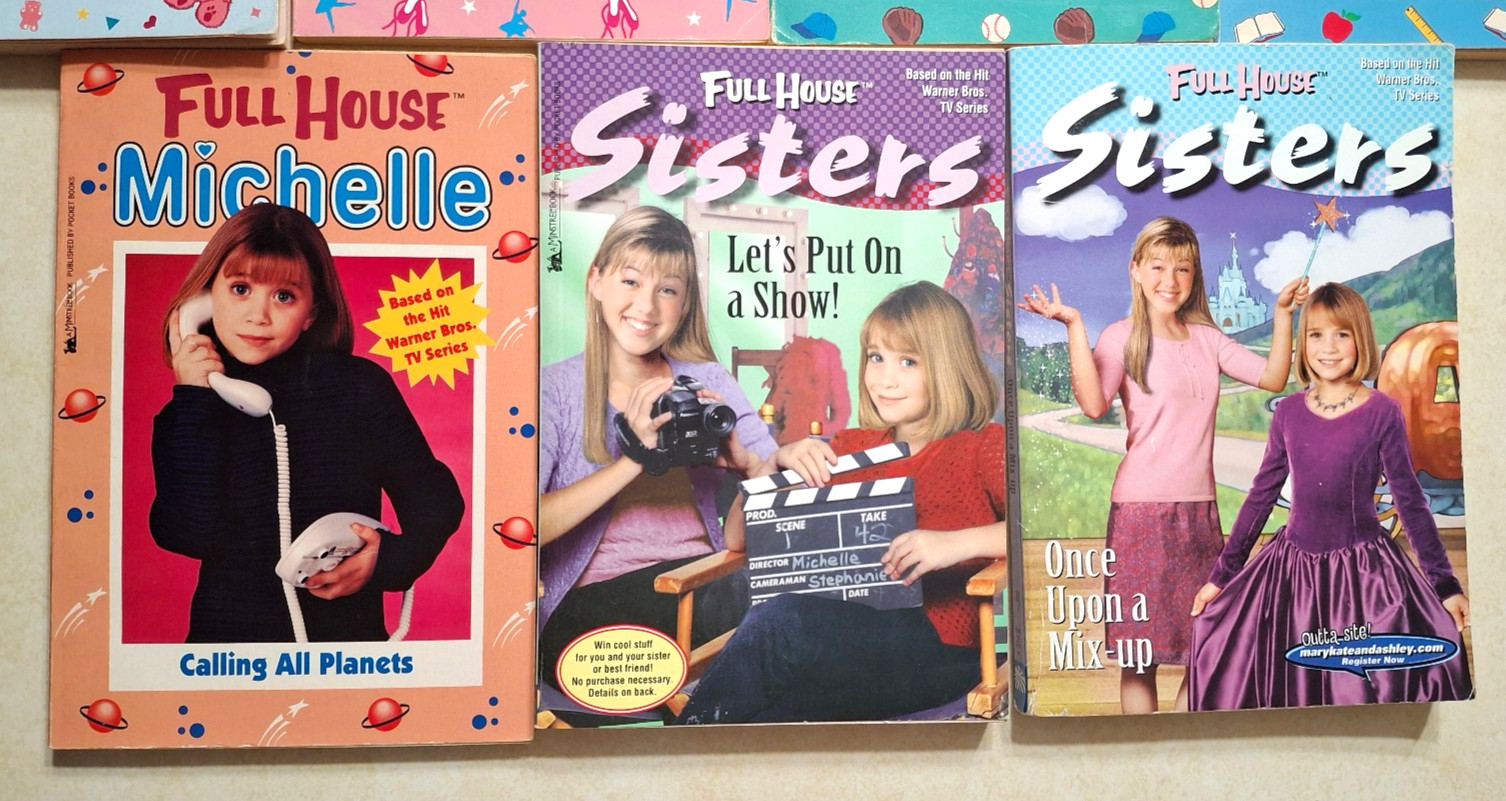 Full House Books Lot Vintage 1990s Stephanie Michelle Paperbacks Novels Chapter