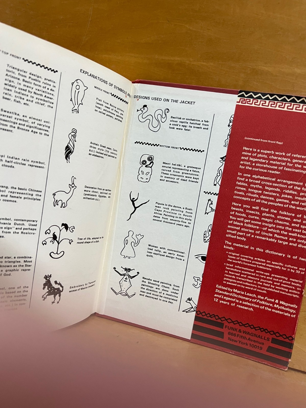 Funk and Wagnall’s Standard Dictionary of Folklore, Mythology and Legend 1972