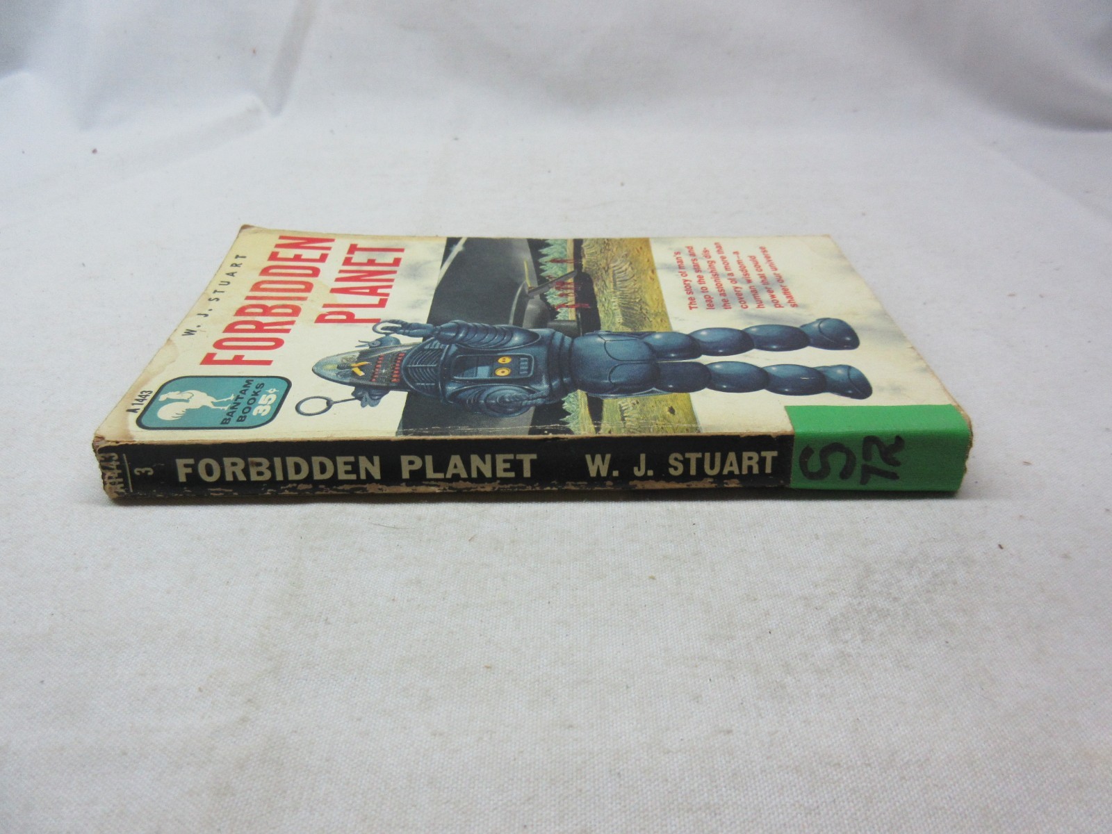 Forbidden Planet by W.J. Stuart, Paperback, 1956, Printing, Bantam Edition PB (N