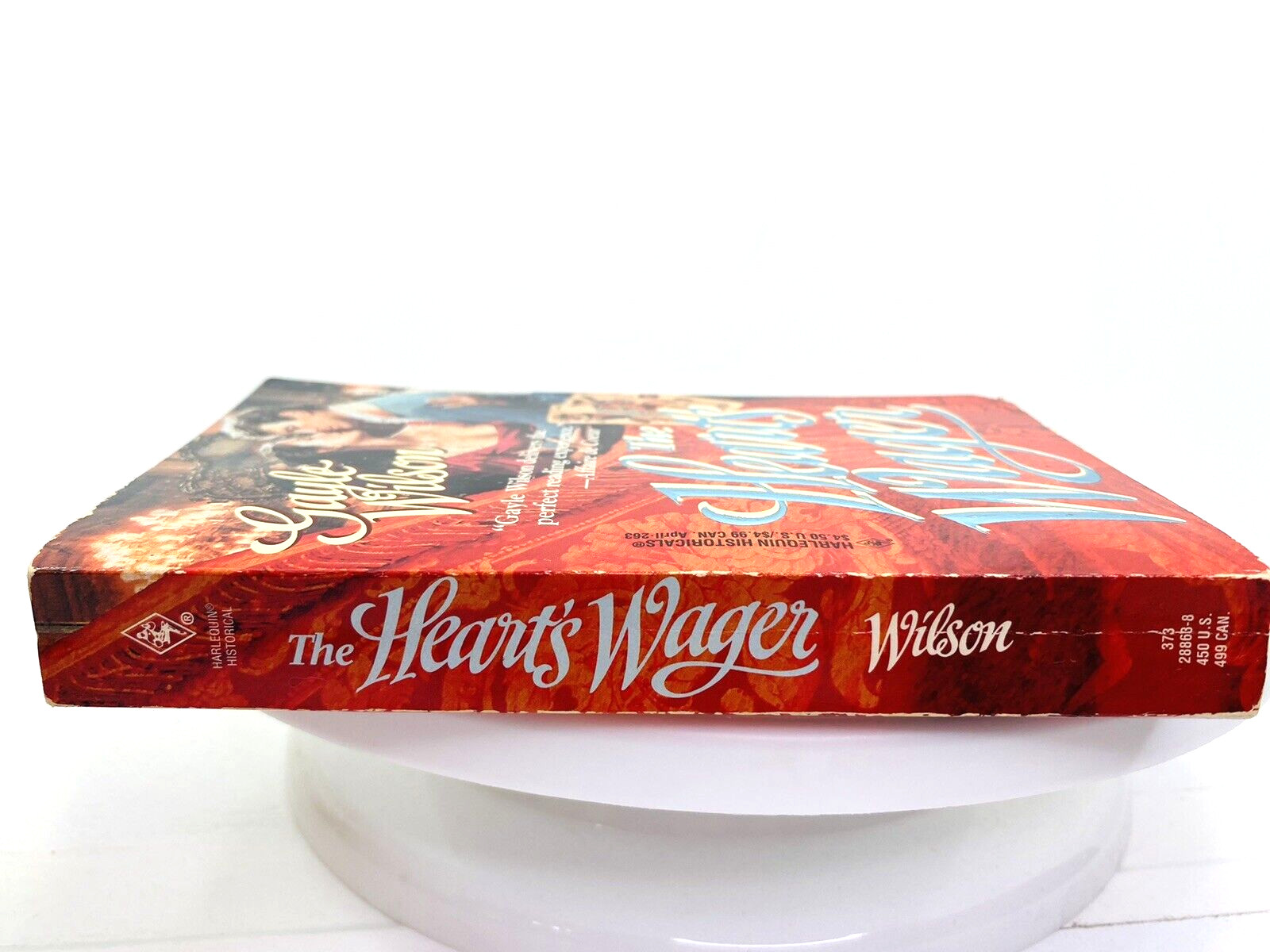 Gayle Wilson The Heart’s Wager Paperback PB Book 1995